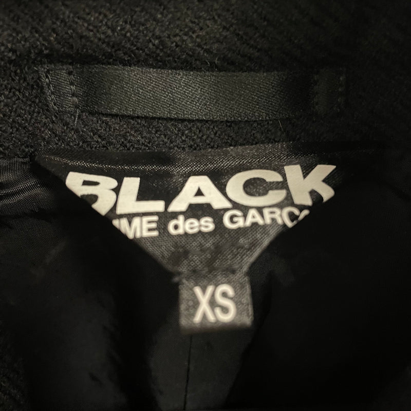 BLACK COMME des GARCONS/Peacoat/XS/Wool/BLK/1D-J012 AD2009