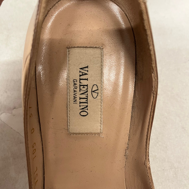 VALENTINO/Heels/US 6.5/Leather/BEG/