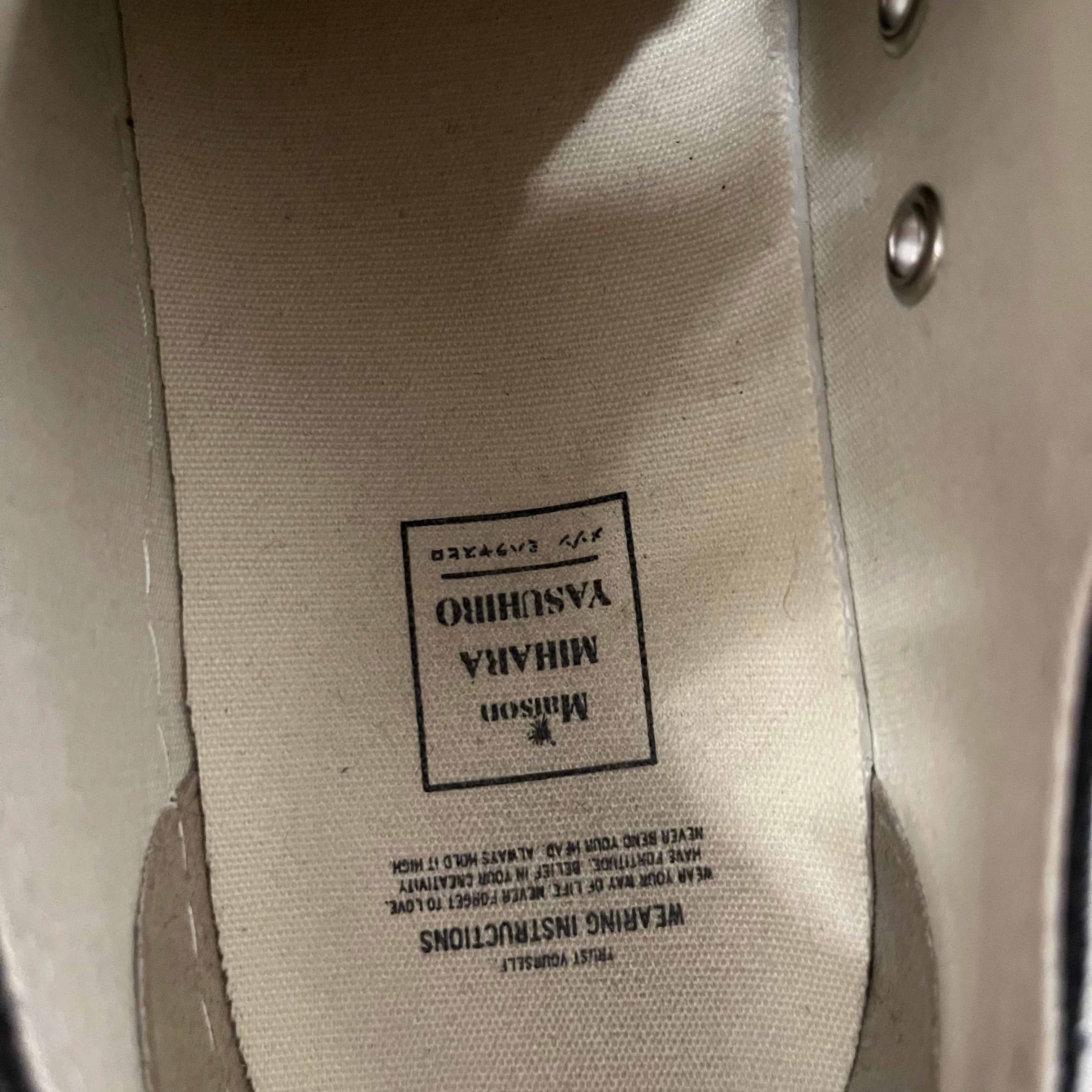 MIHARA YASUHIRO/Low-Sneakers/US 11/Cotton/BLK/HANK OG view 4