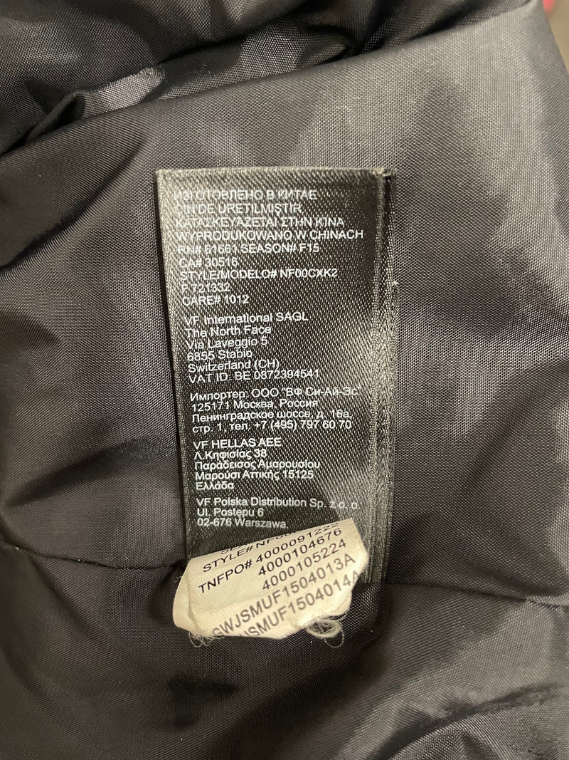 Supreme/THE NORTH FACE/Jacket/M/Nylon/YLW/All Over Print/BY ANY MEANS NECESSARY