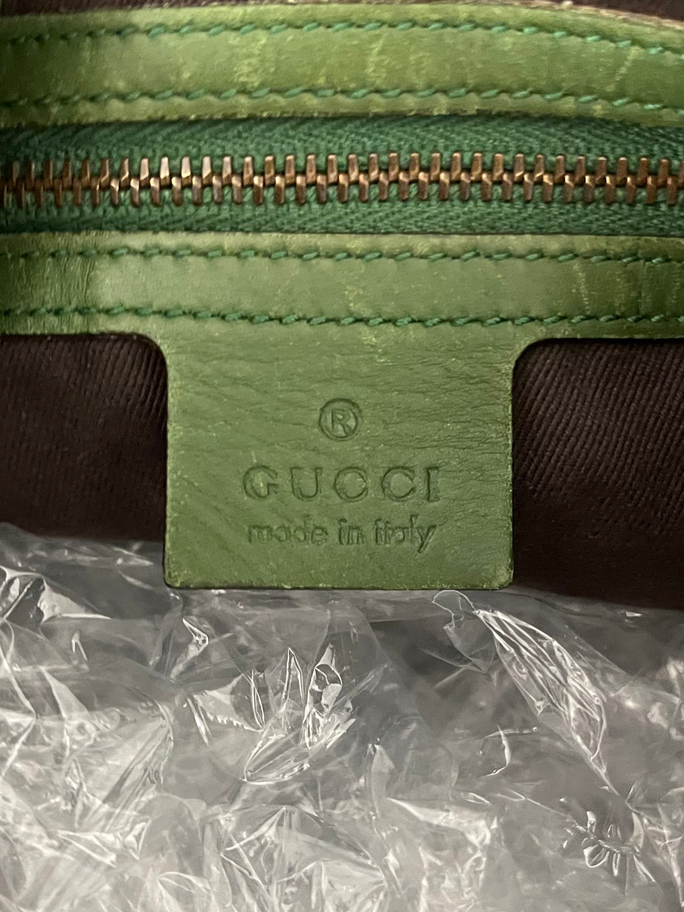 GUCCI/Bag/Suede/GRN/NAIL HEAD HOBO BAG view 3