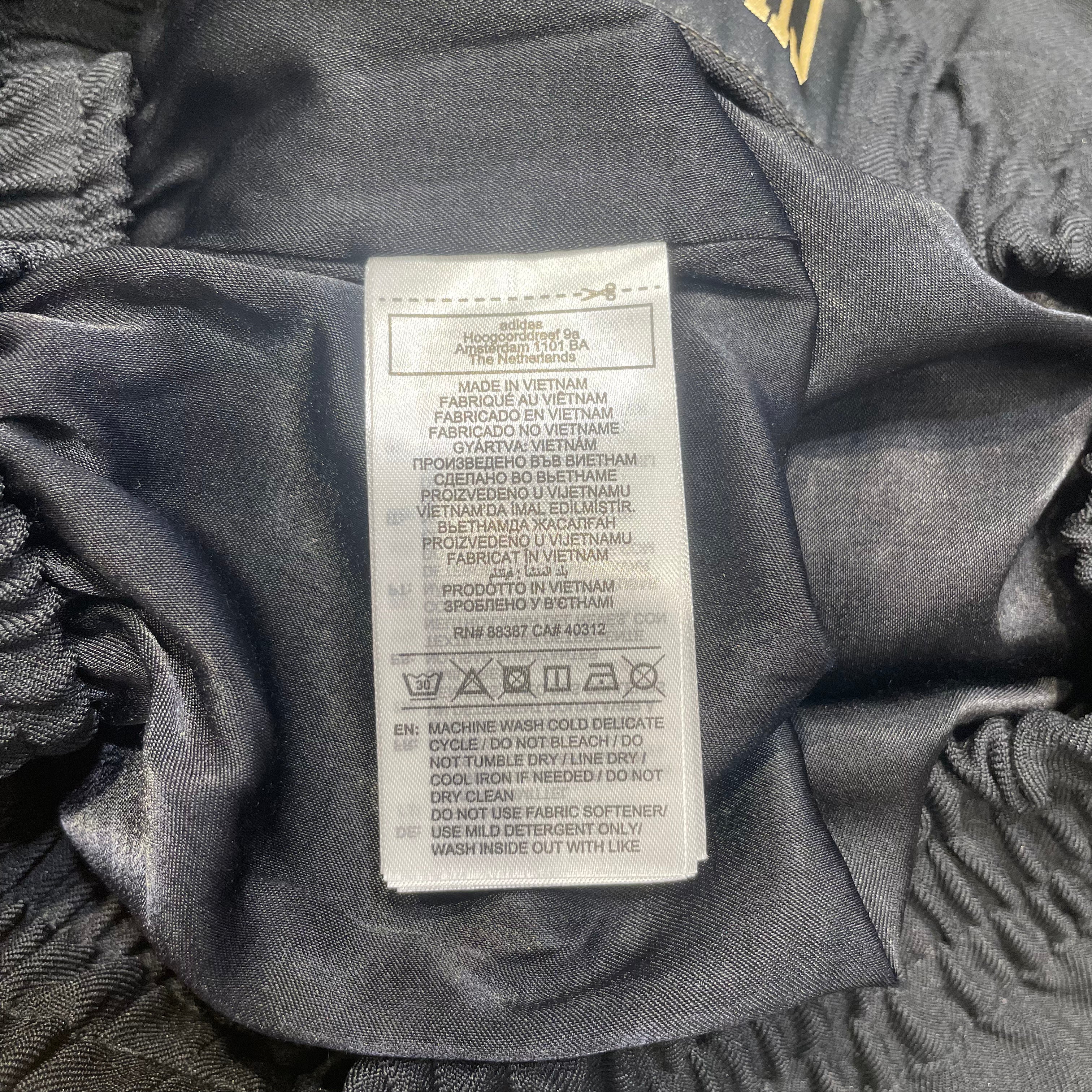 adidas/WILLY CHAVARRIA/Bottoms/XS/Polyester/BLK/"FINE ATHLETIC FASHIONS" view 4