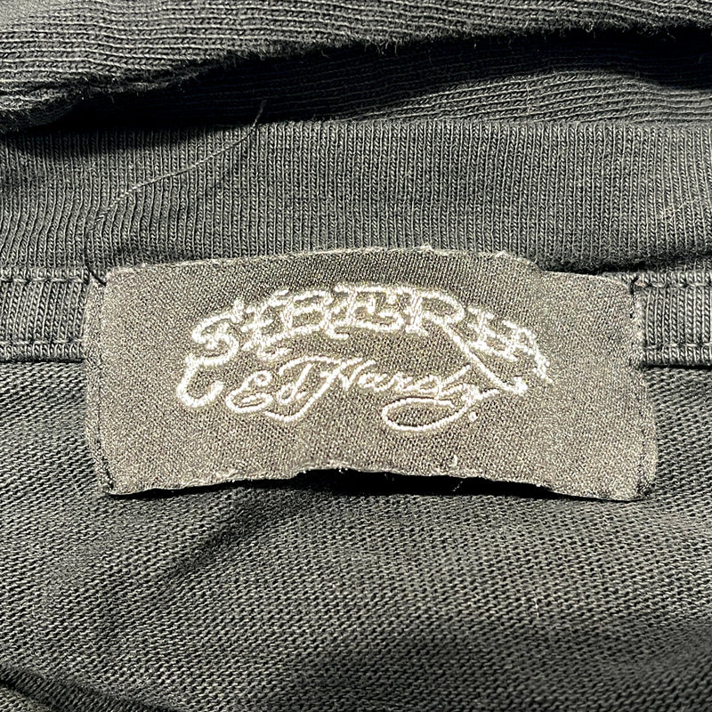 SIBERIA HILLS/Ed Hardy/T-Shirt/L/Cotton/BLK/SIN CITY