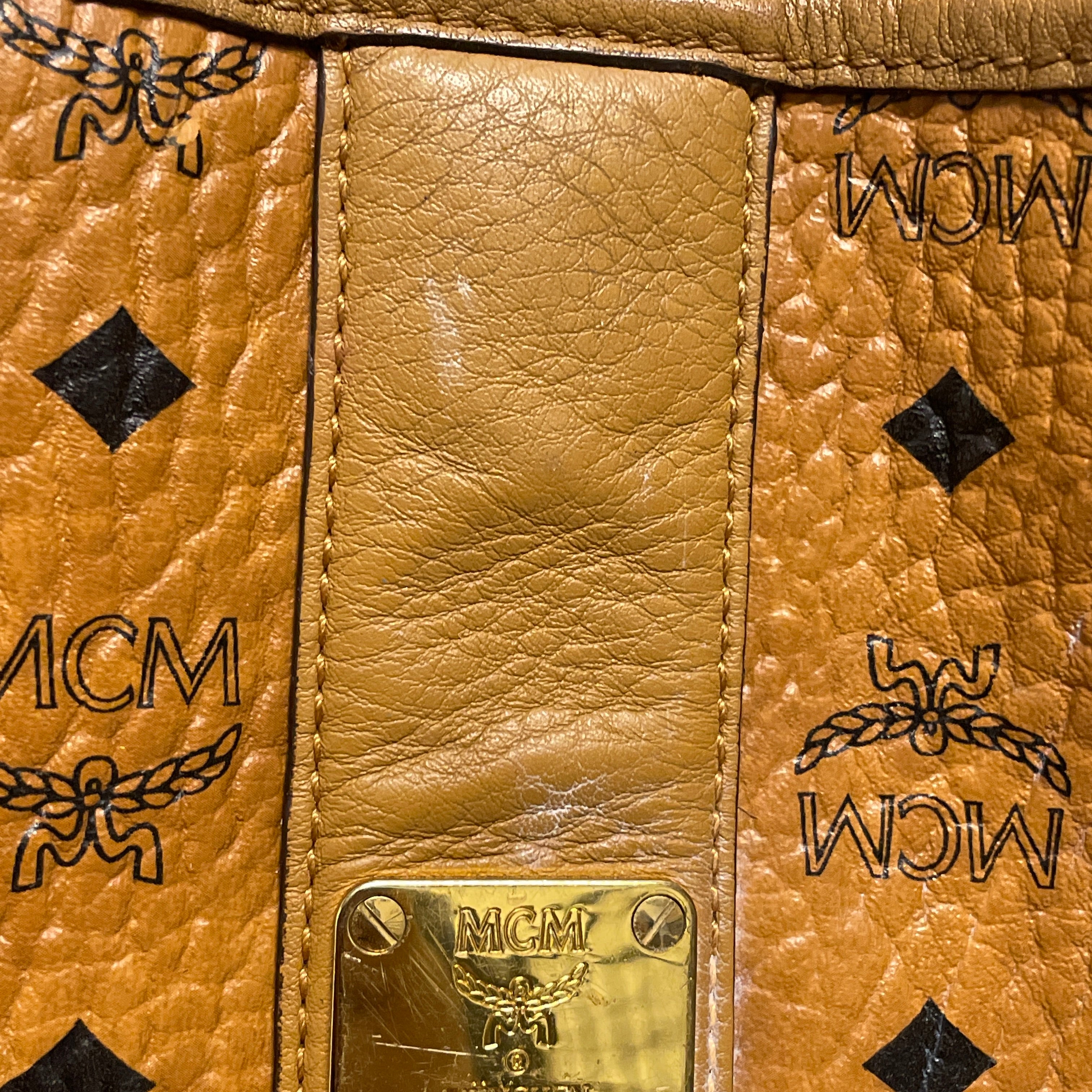 MCM/Tote Bag/Monogram/Leather/ORN/VWW32RB view 5