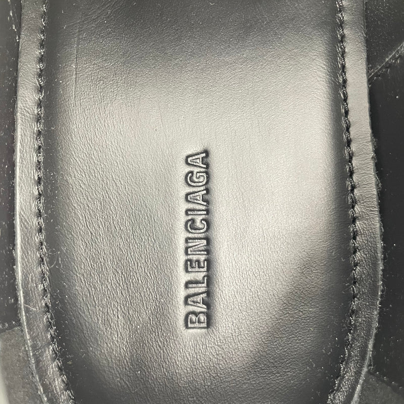 BALENCIAGA/Shoes/US 7/Leather/BLK/BB BADGE