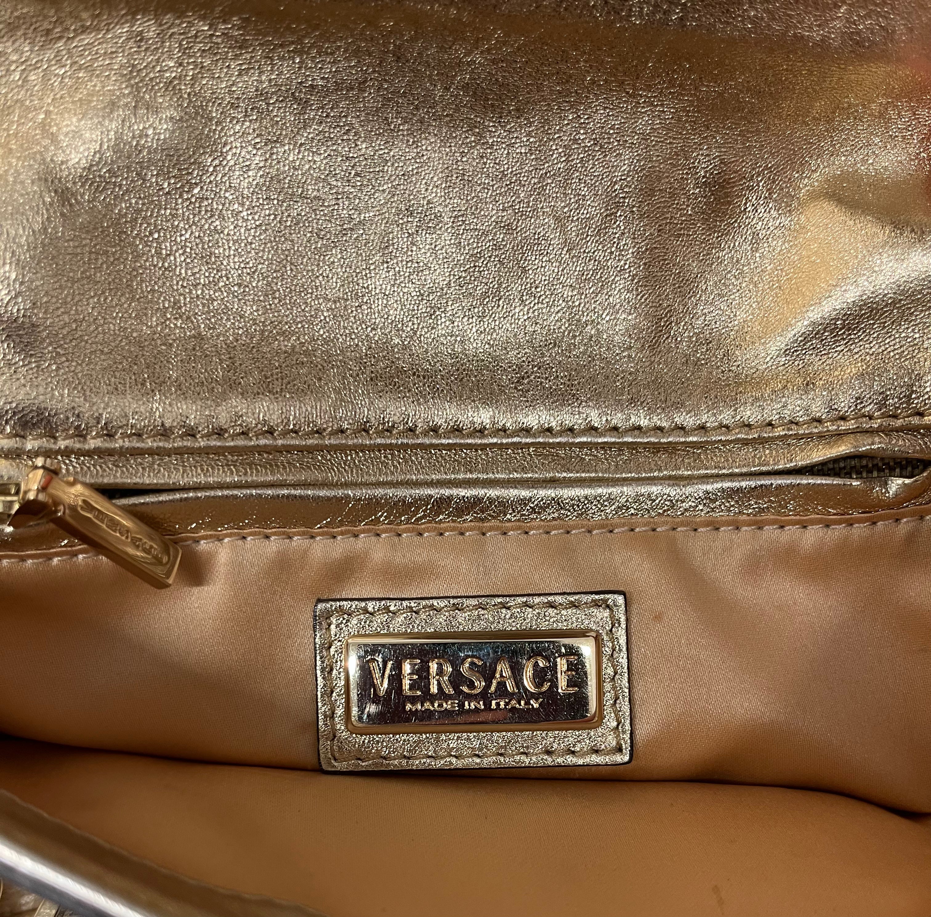 VERSACE/Bag/Monogram/Cotton/CRM/MONOGRAM SHOULDER BAG view 6