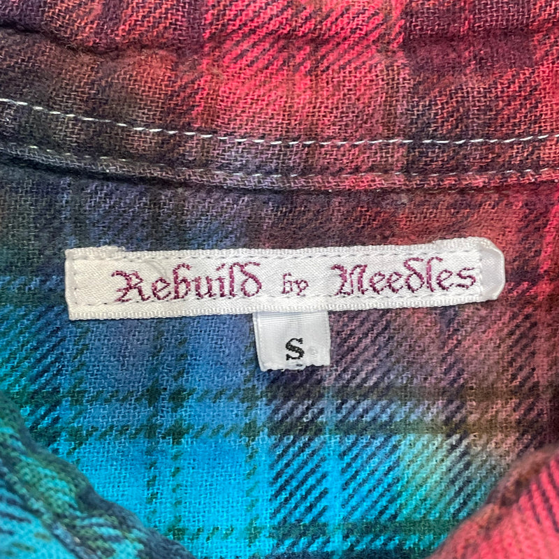 Needles/LS Shirt/S/Cotton/MLT/All Over Print/TIE DYE