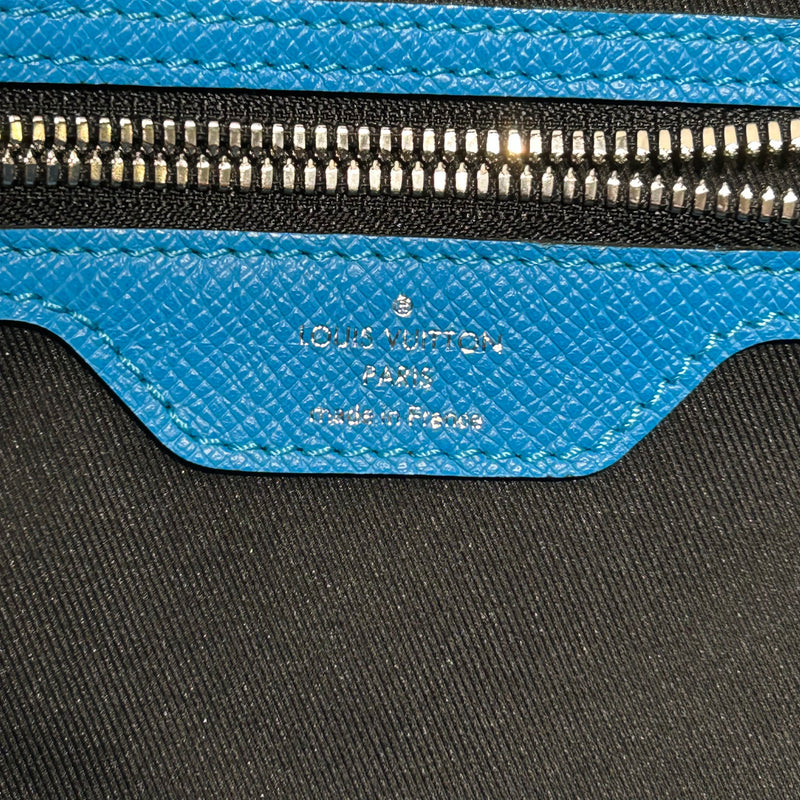 LOUIS VUITTON/Bag/Monogram/BLU/BLUE LAGOON TAIGARAMA KEEPALL