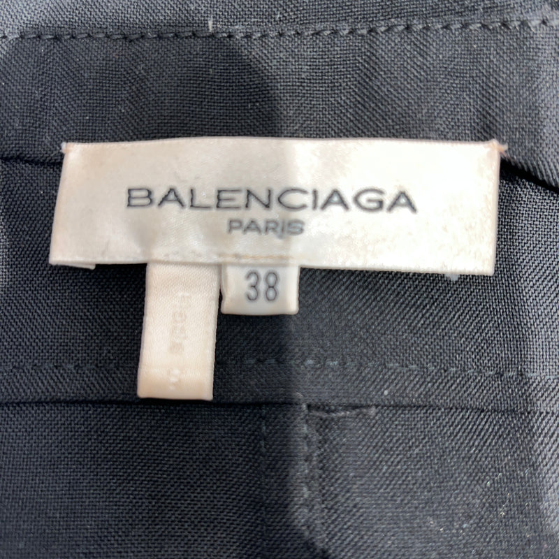 BALENCIAGA/Vest/38/Cotton/BLK/BLAZER VEST