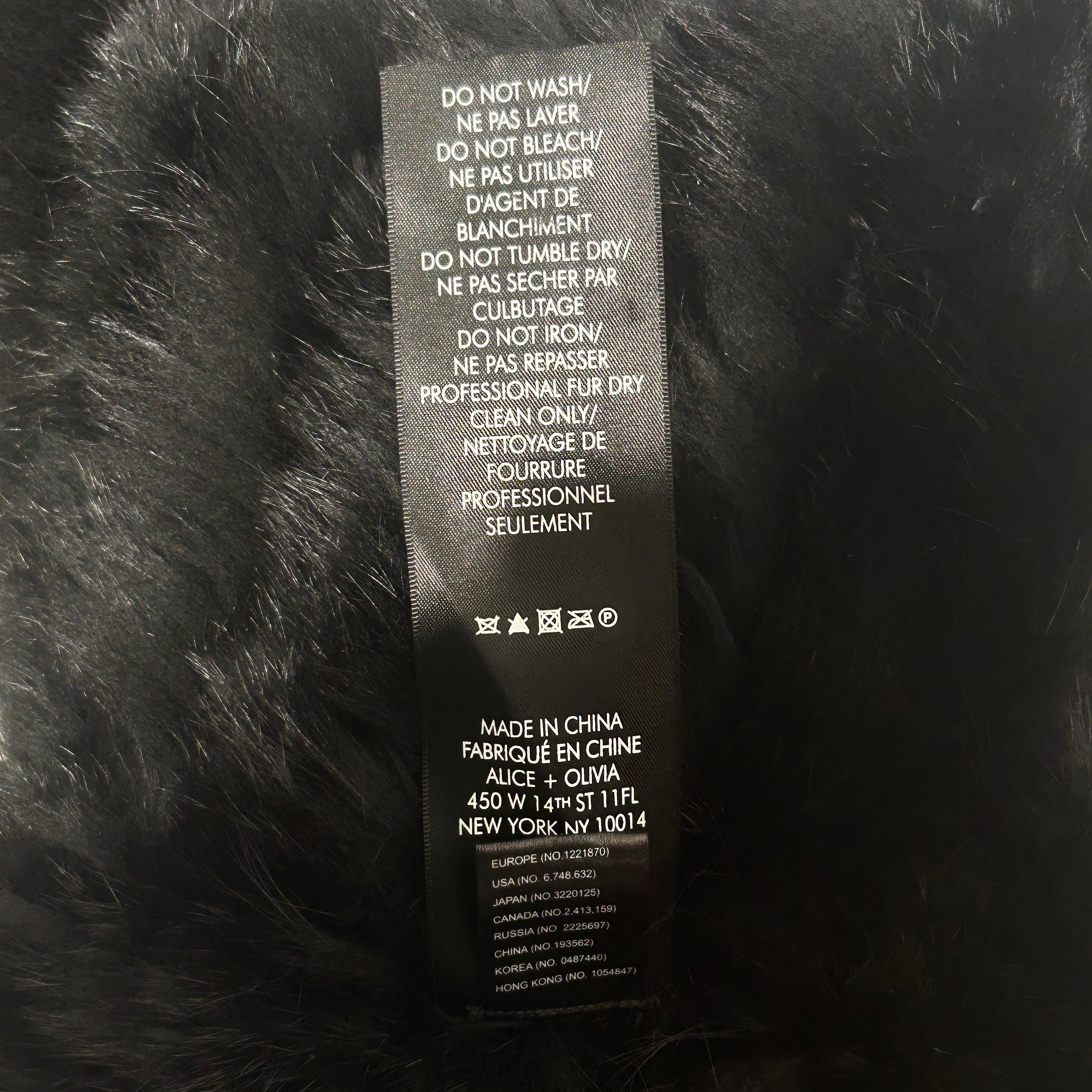 alice+olivia/Jacket/XS/Fur/BLK/Fur Jacket view 4