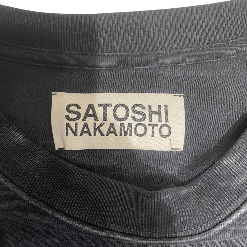 Satoshi Nakamoto/T-Shirt/XXL/Cotton/BLK/ view 3