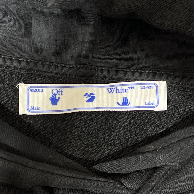 OFF-WHITE/Hoodie/XS/Cotton/BLK/new with tag