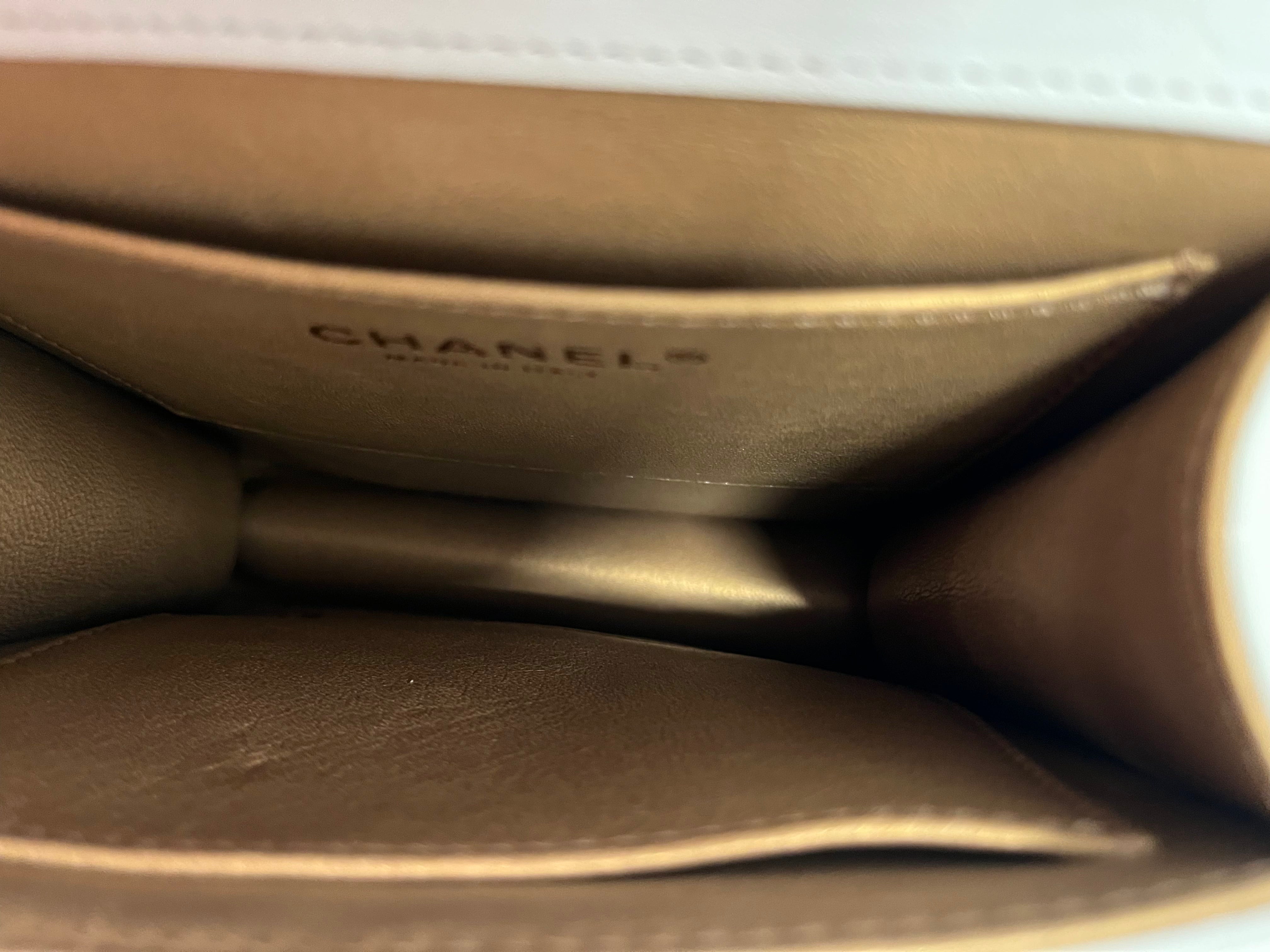 CHANEL/Cross Body Bag/Leather/WHT/PEARLS FLAP 27826783 view 4