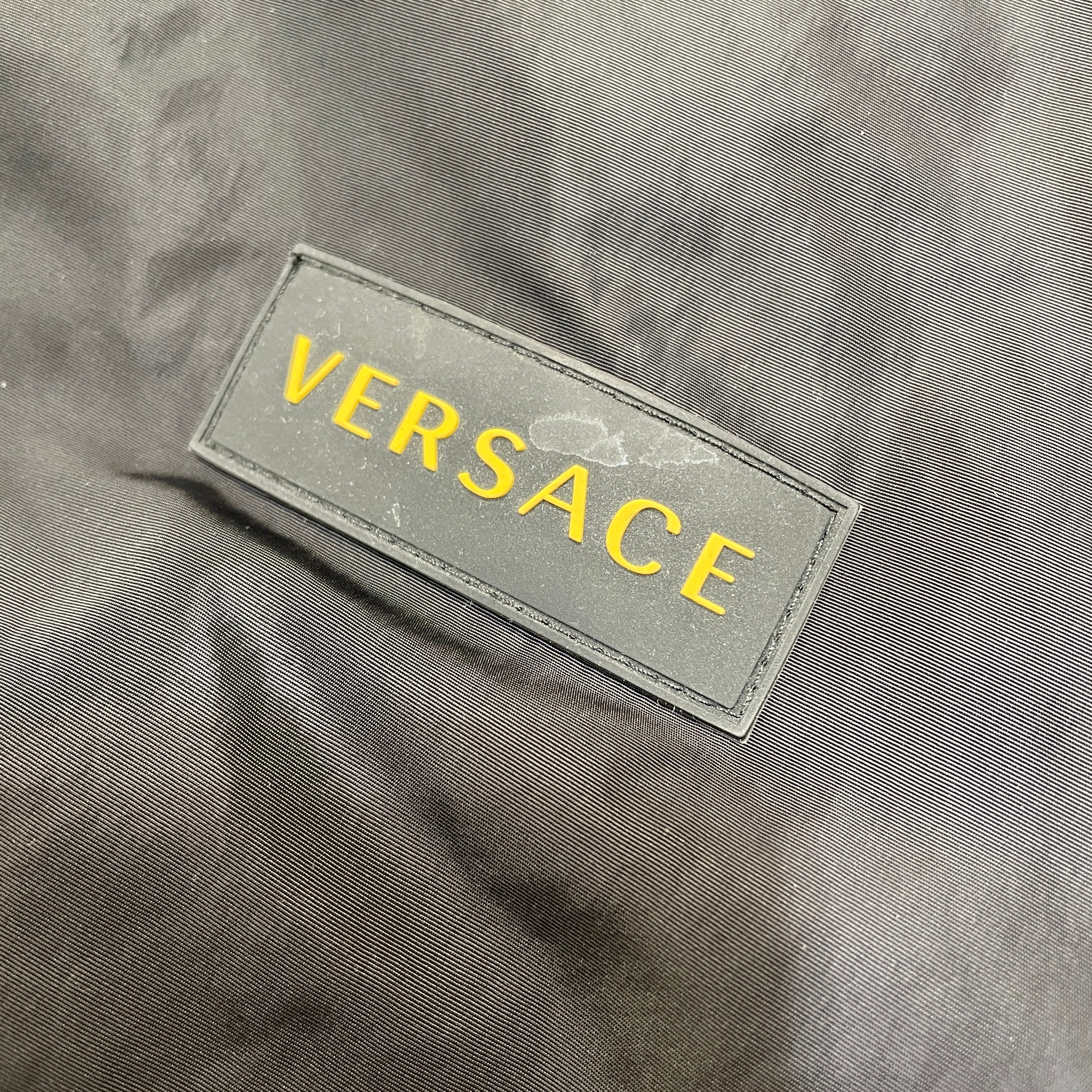 VERSACE/Jacket/L/Nylon/BLK/medusa bomber view 5