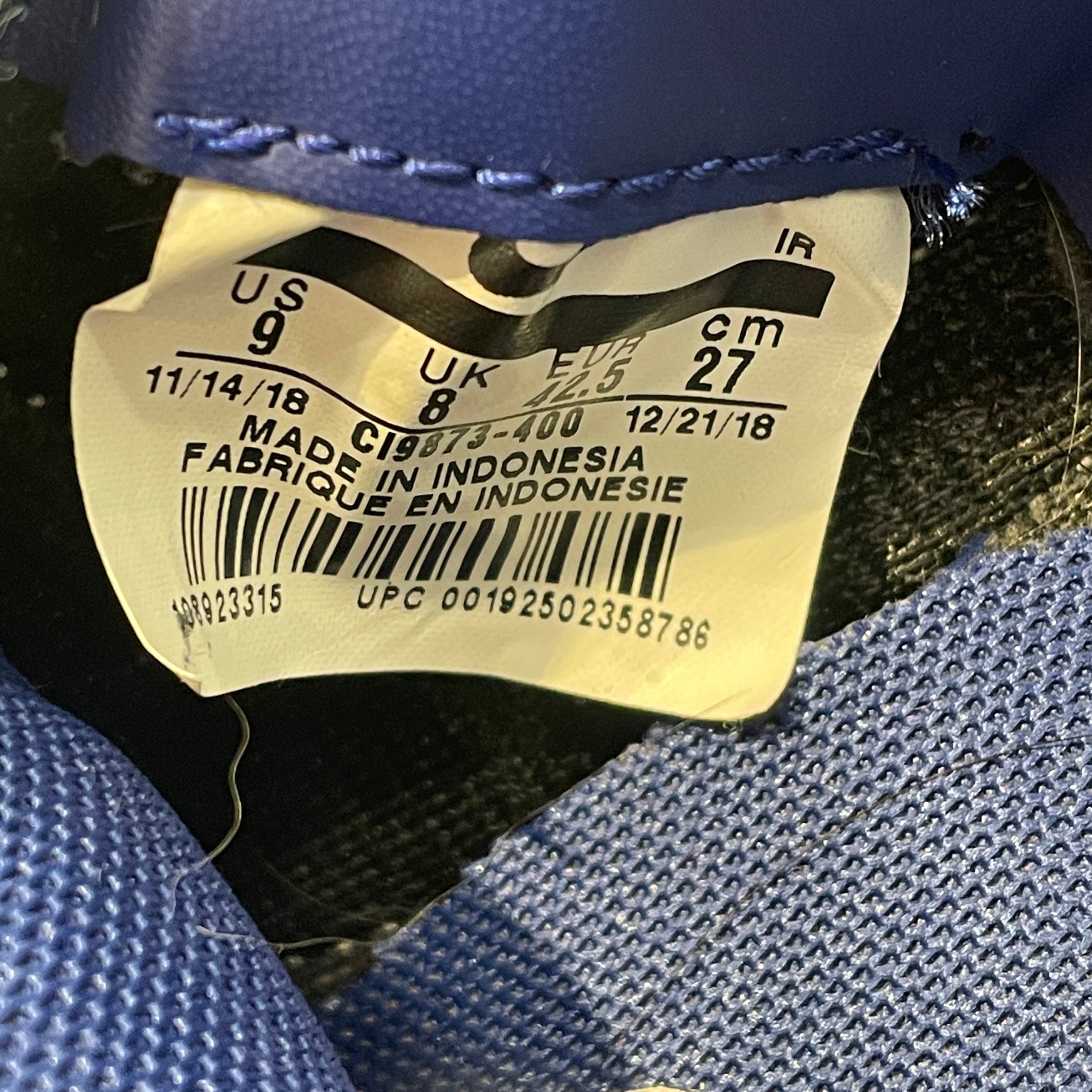 NIKE/CORTEZ BASIC/Low-Sneakers/US 9/BLU/CI9873-400 view 4