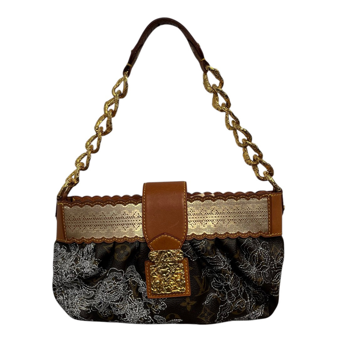LOUIS VUITTON/Clutch Bag/Monogram/Leather/BRW/LV Dentelle Kirsten Clutch view 1