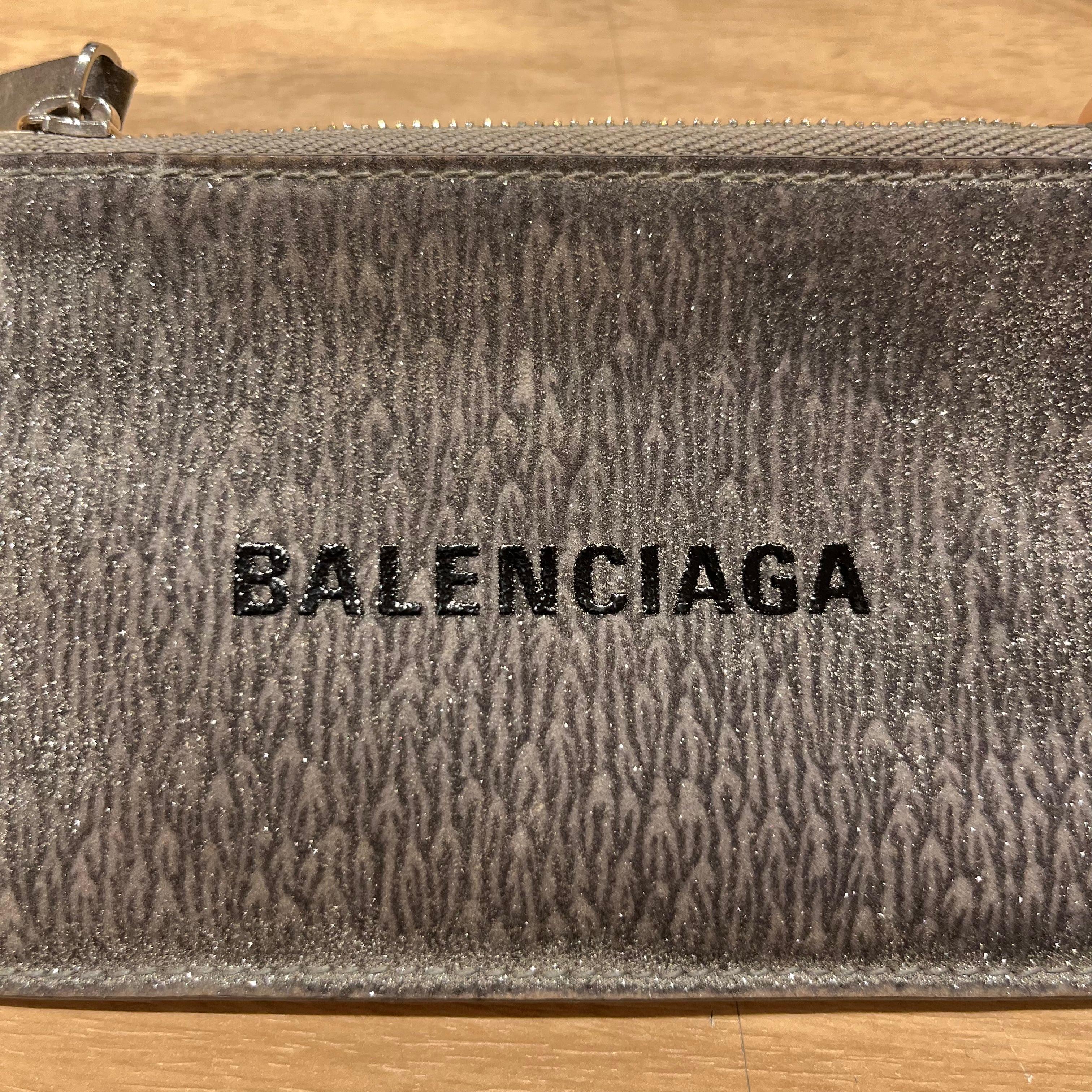 BALENCIAGA/Coin Wallet/Leather/SLV/ view 5