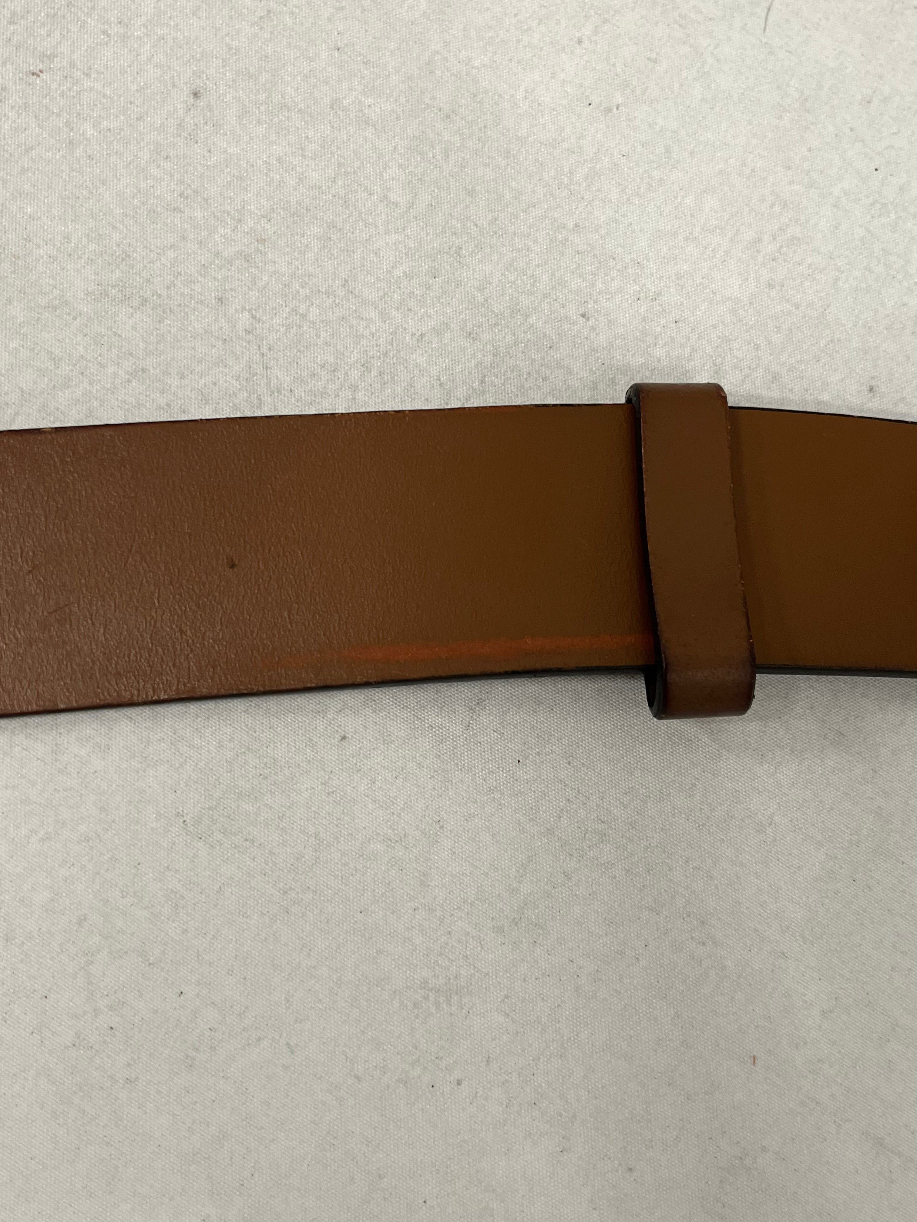 GUCCI/Belt/Leather/BRW/GG BUCKLE 5466389 BGHON view 6