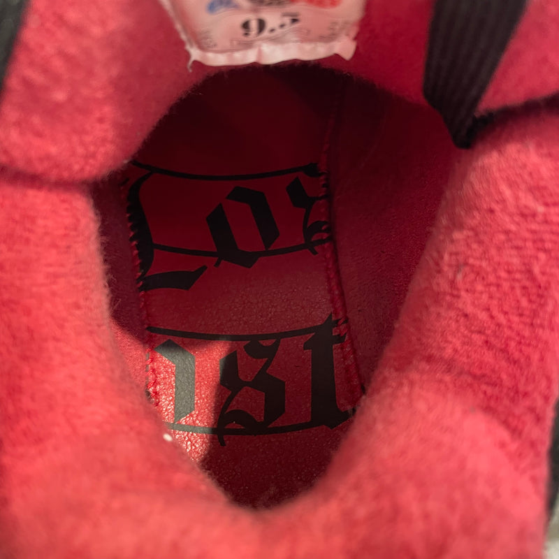 LOST BOYS/Low-Sneakers/US 9.5/Leather/RED/SUMMITS BLOODBITE