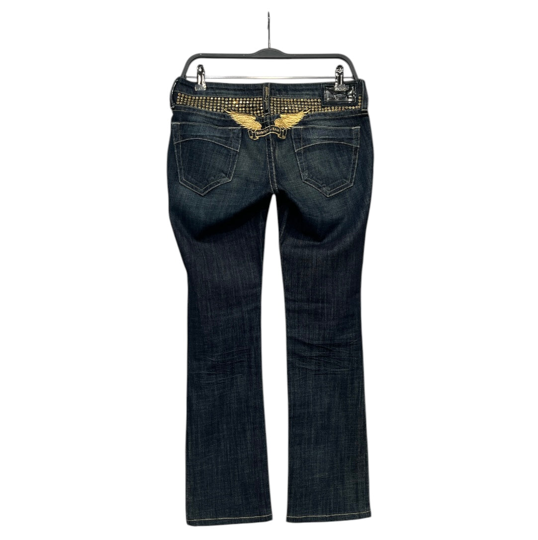 ROBIN'S JEAN/Bootcut Pants/27/Denim/NVY/gold studded jeans view 2