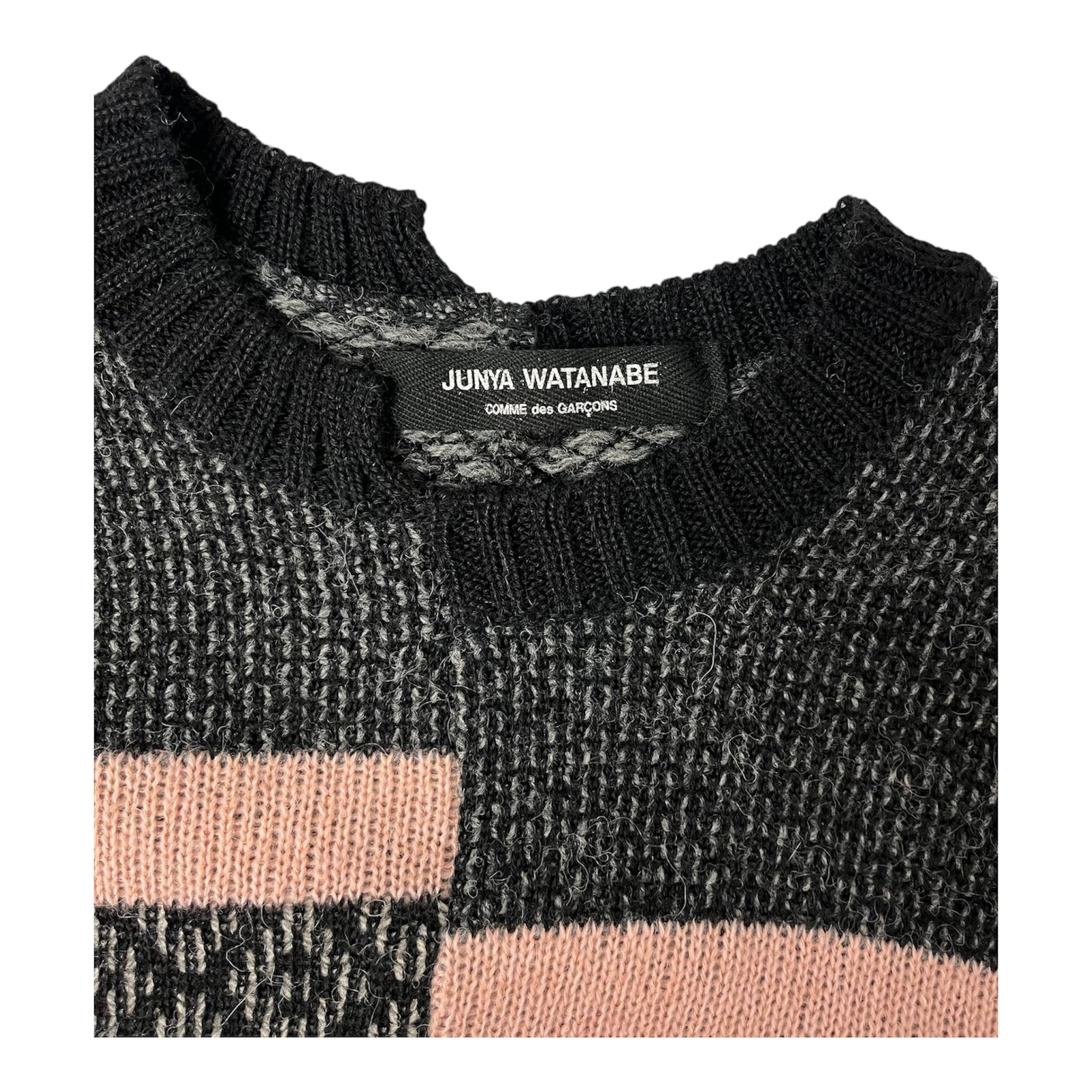 JUNYA WATANABE COMME des GARCONS/Sweater/Stripe/Wool/MLT/ view 3