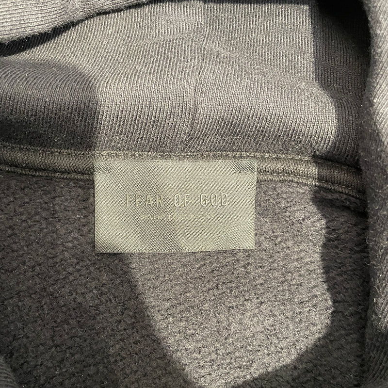 FEAR OF GOD/Hoodie/XS/Cotton/BLK/BASEBALL