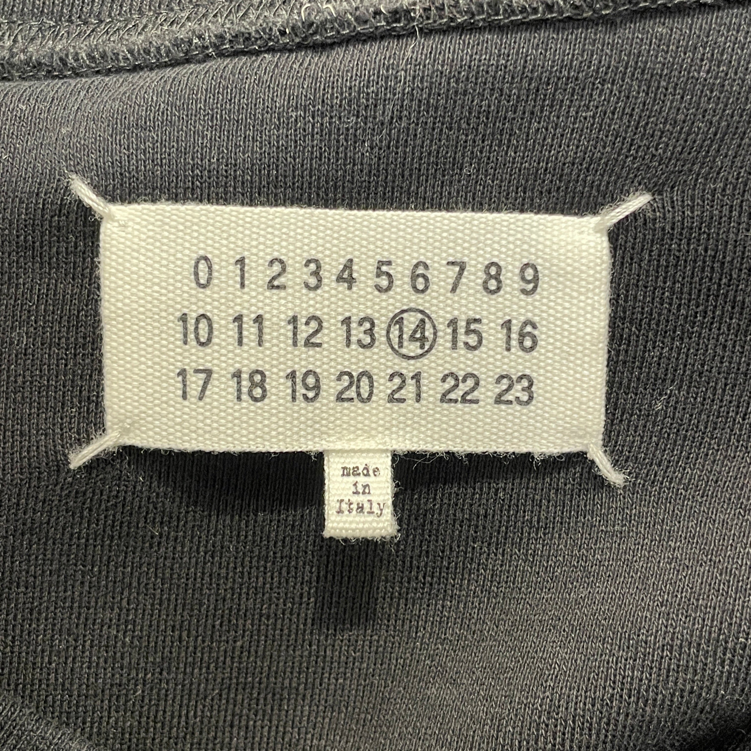 Maison Margiela/Sweatshirt/52/Cotton/BLK/2017 AW view 3