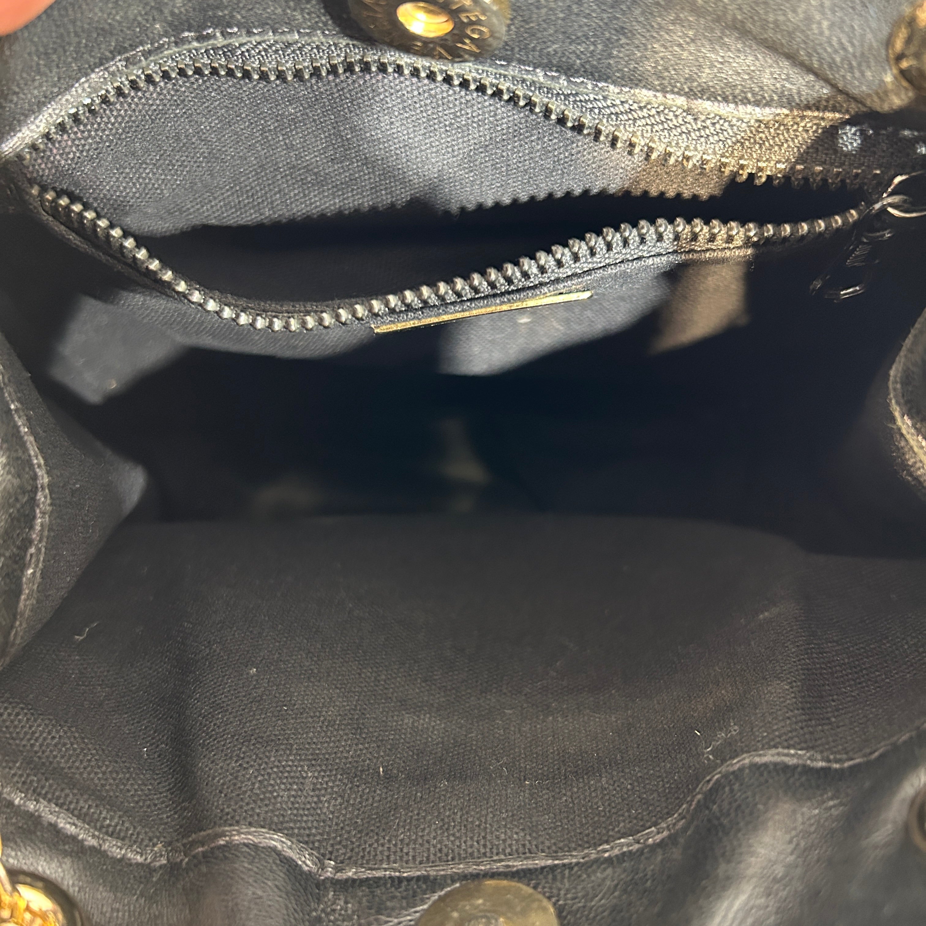 BOTTEGA VENETA/Cross Body Bag/Leather/BLK/intrecciato view 4