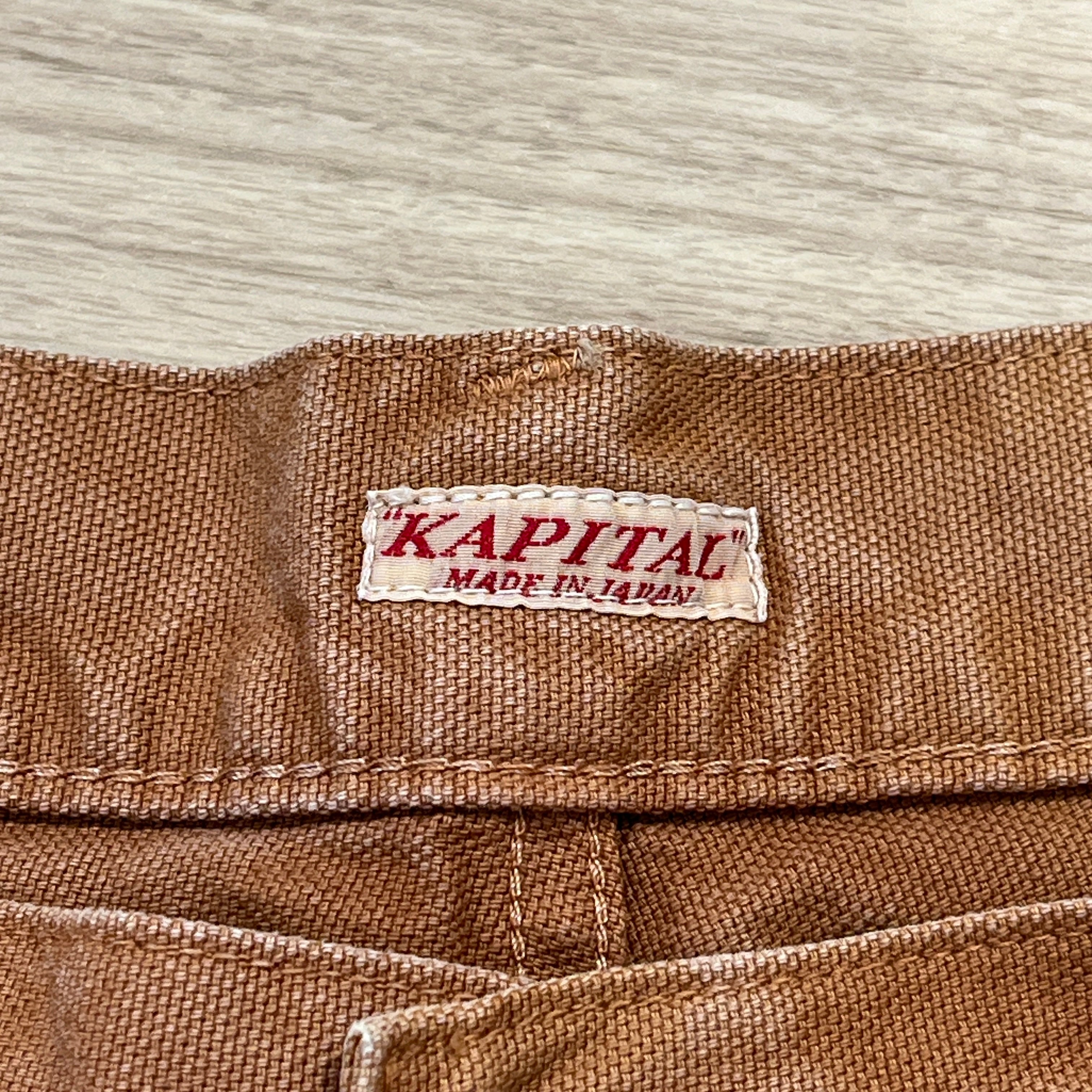KAPITAL/Straight Pants/3/Cotton/ORN/ek-291 view 3
