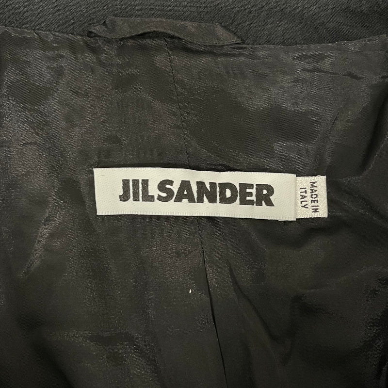 JIL SANDER/Tailored Jkt/34/Wool/BLK/