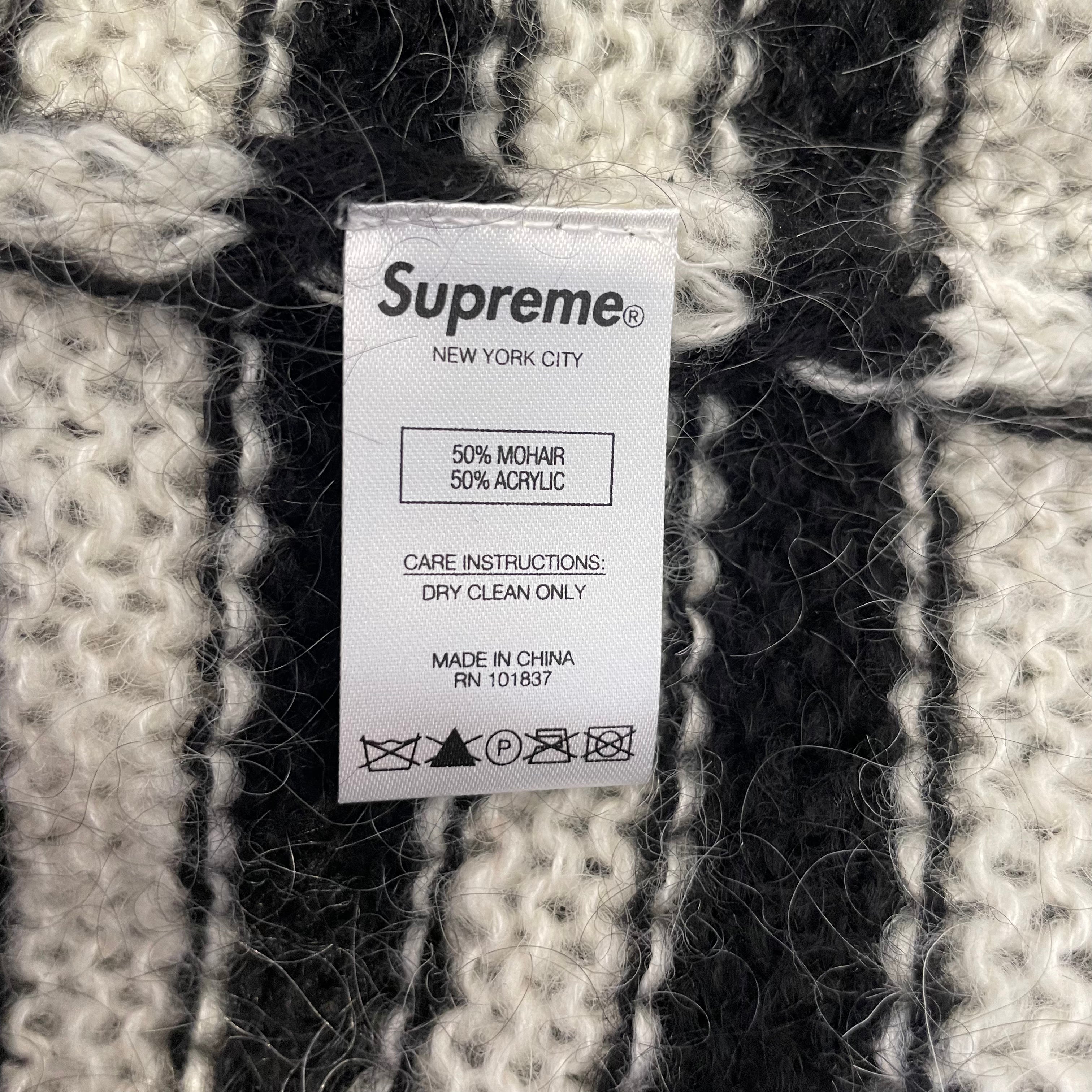 Supreme/Sweater/XL/Stripe/Wool/WHT/Stripe Mohair Sweater view 4