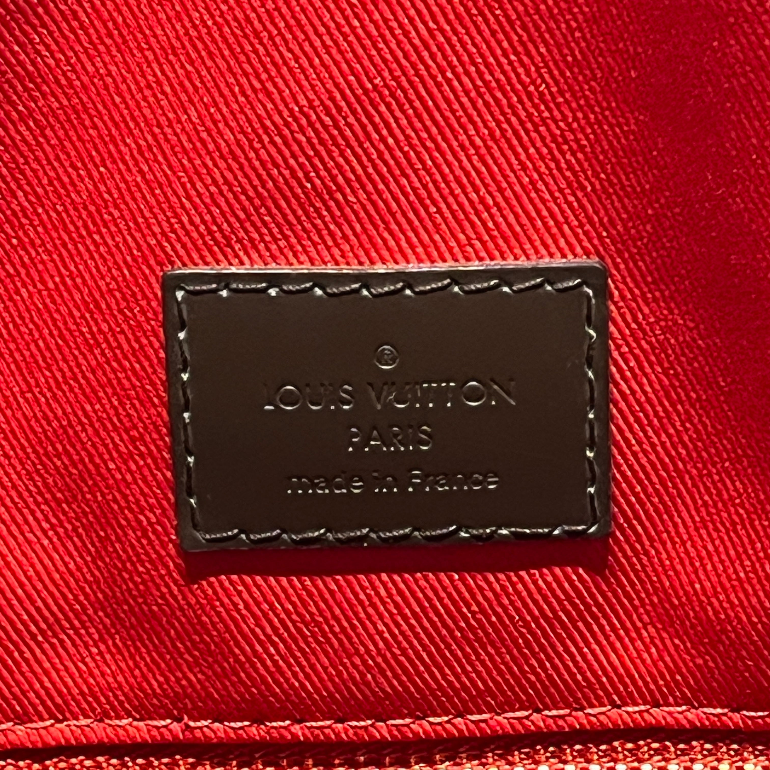 LOUIS VUITTON/Tote Bag/Gingham Check/Leather/BRW/DAMIER GRACEFUL MM view 5