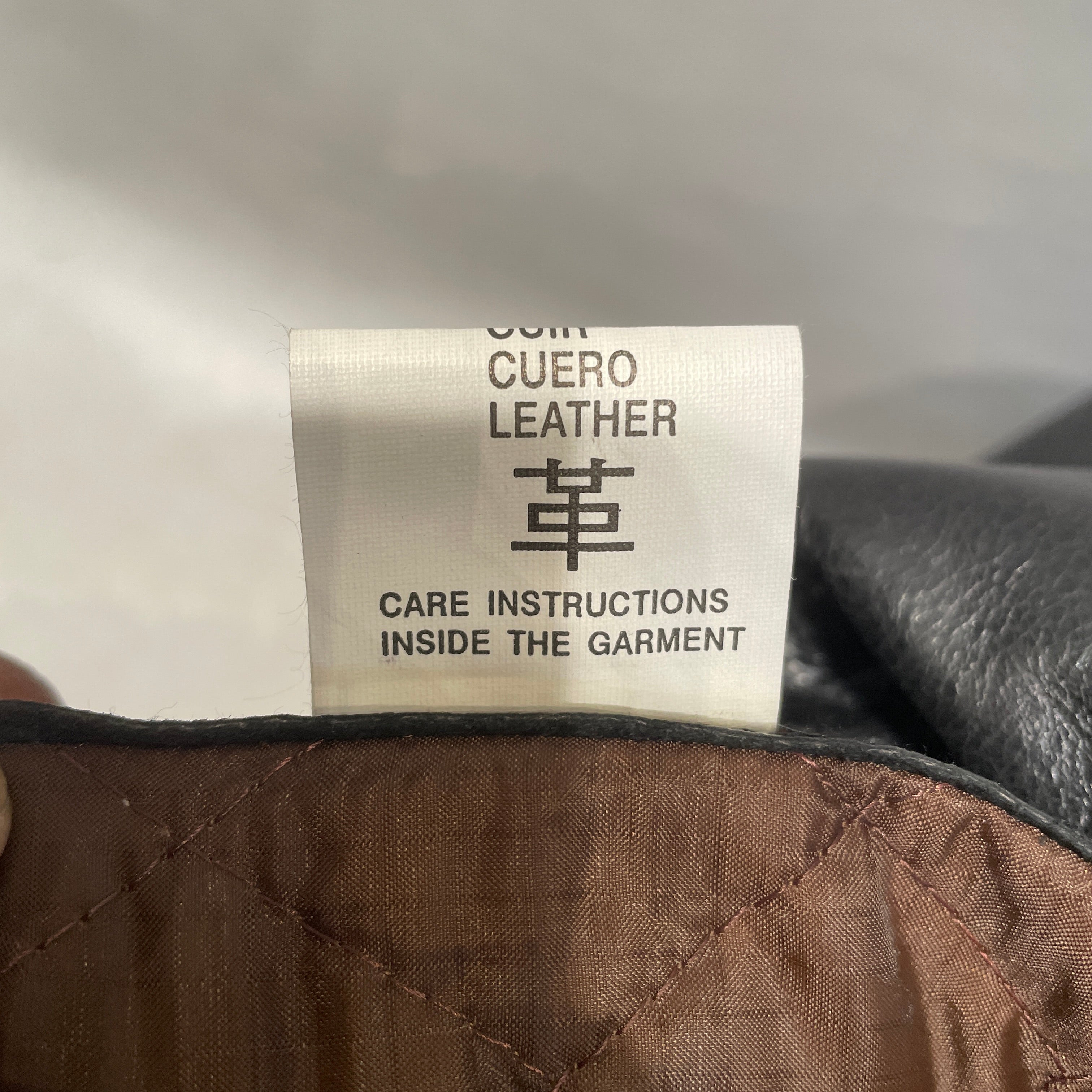 DIESEL/Leather Jkt/XL/Leather/BLK/THE WAY OF THE GUN WAIST PATCH view 4