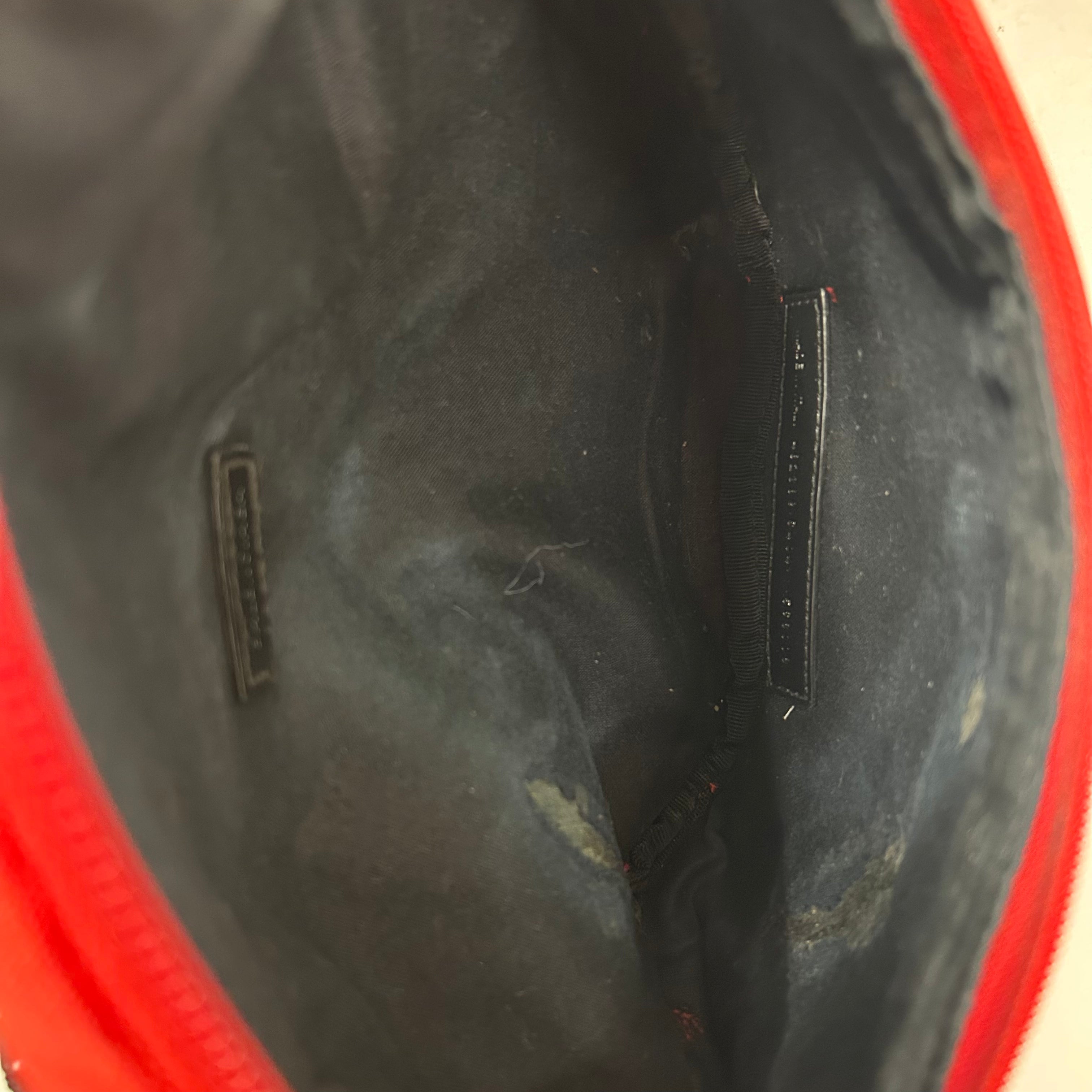 BALENCIAGA/Bag/Nylon/RED/belt bag logo view 4