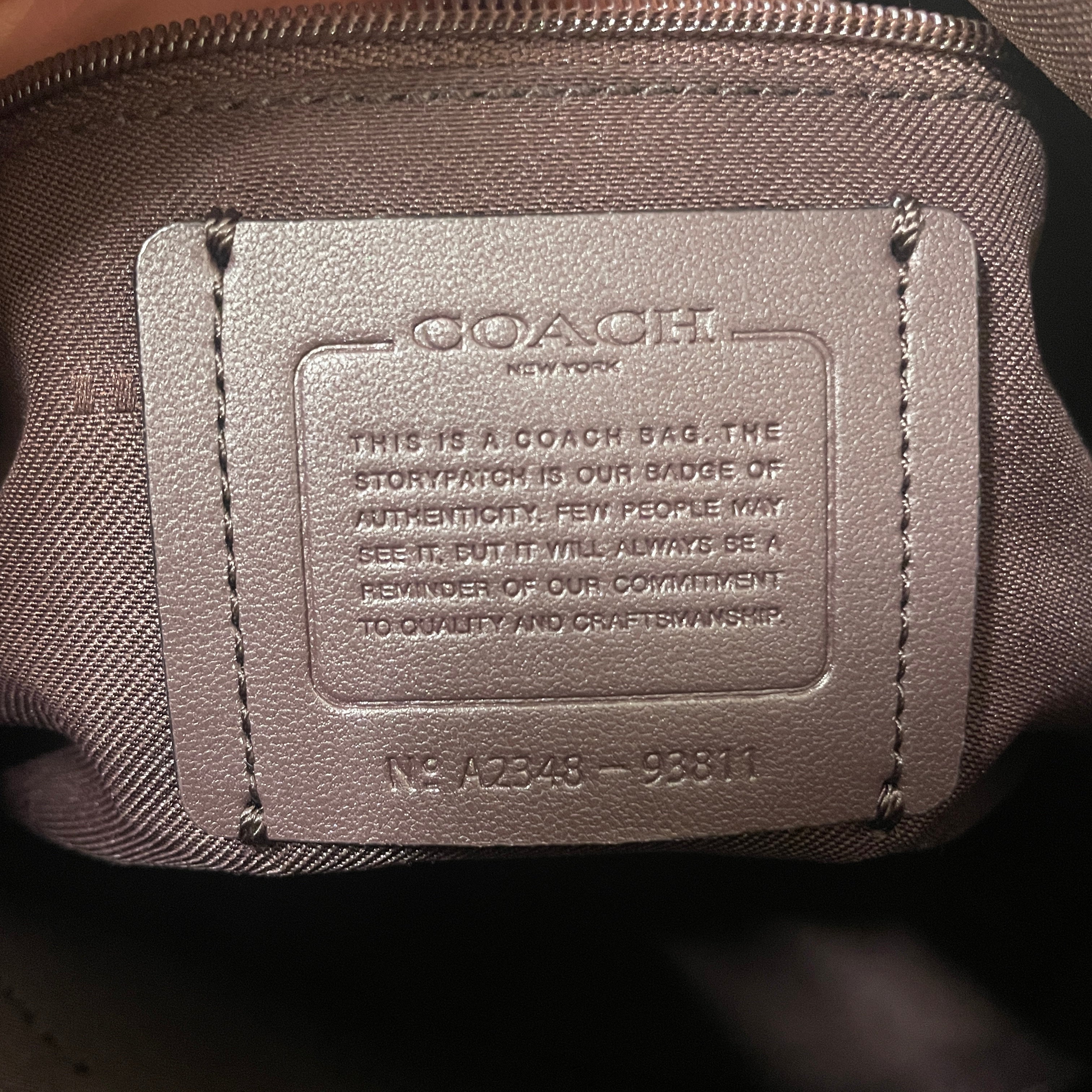 COACH/Cross Body Bag/Leather/BLK/HOBO BAG view 3