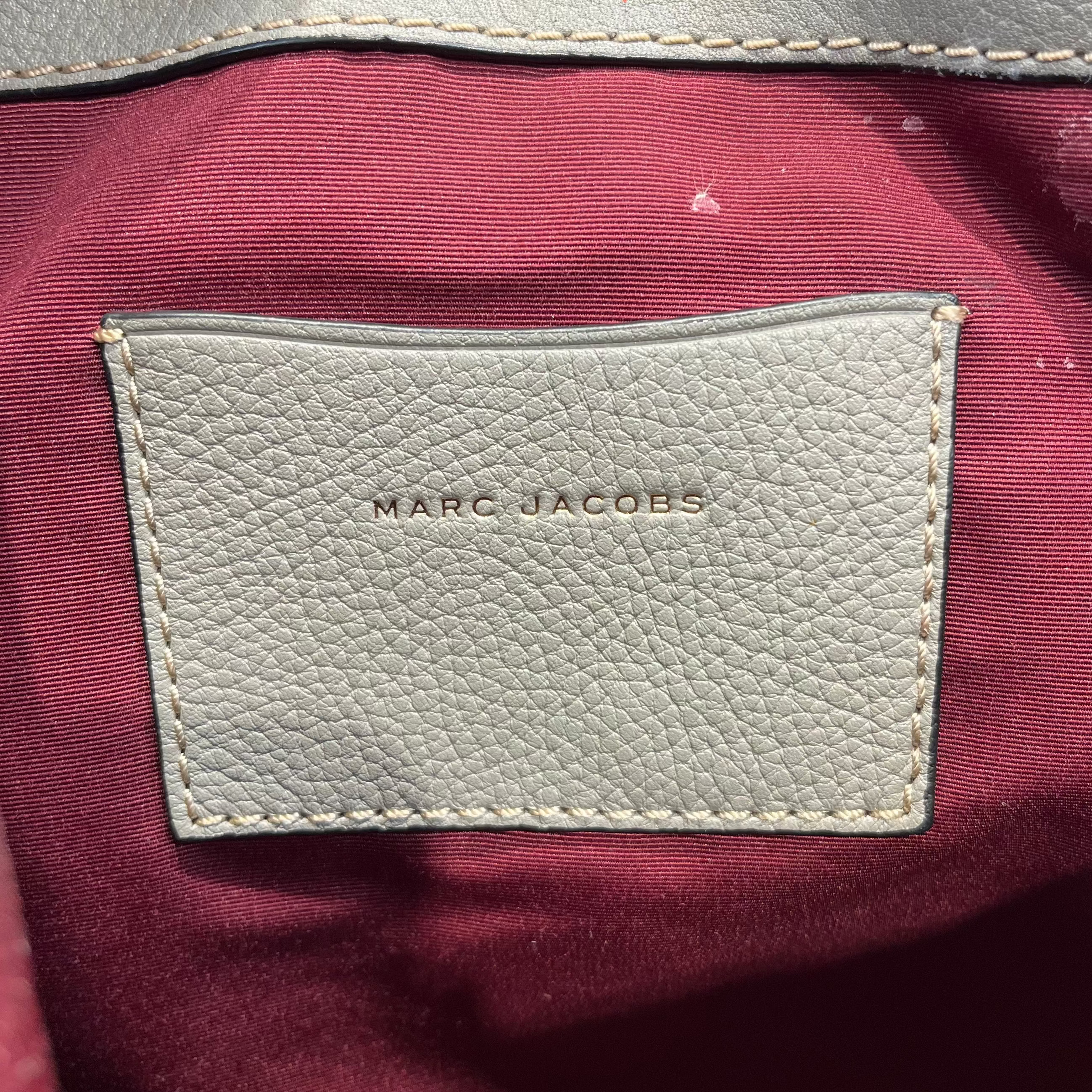 MARC JACOBS/Clutch Bag/Leather/GRY/ view 3