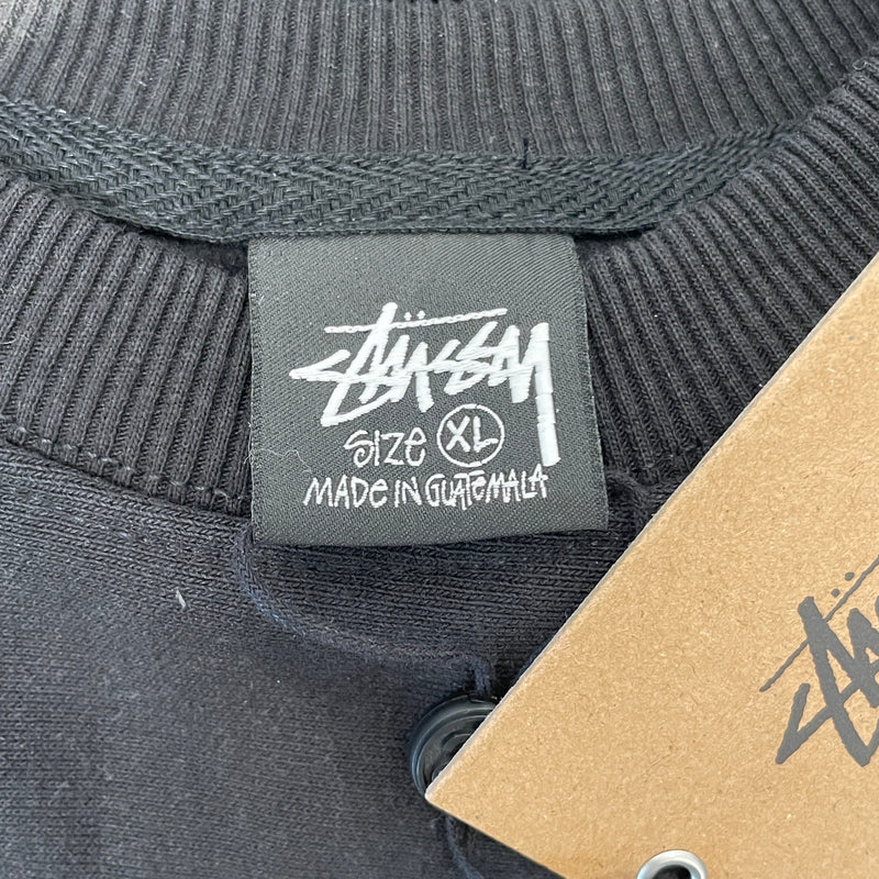 STUSSY/Sweatshirt/XL/Cotton/BLK/STUSSY CORP 8BALL