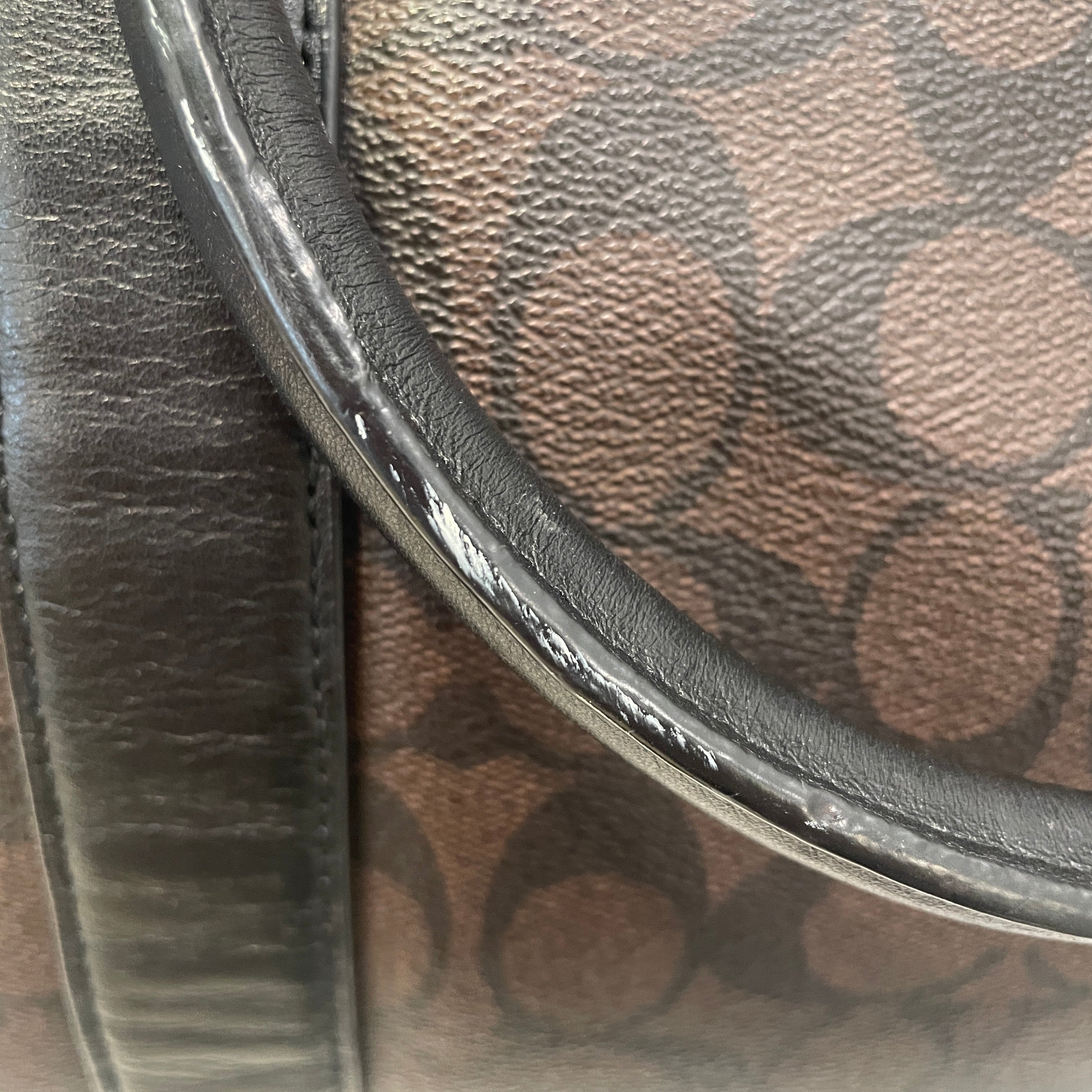 COACH/Luggage/Monogram/Leather/BRW/Trekker view 7