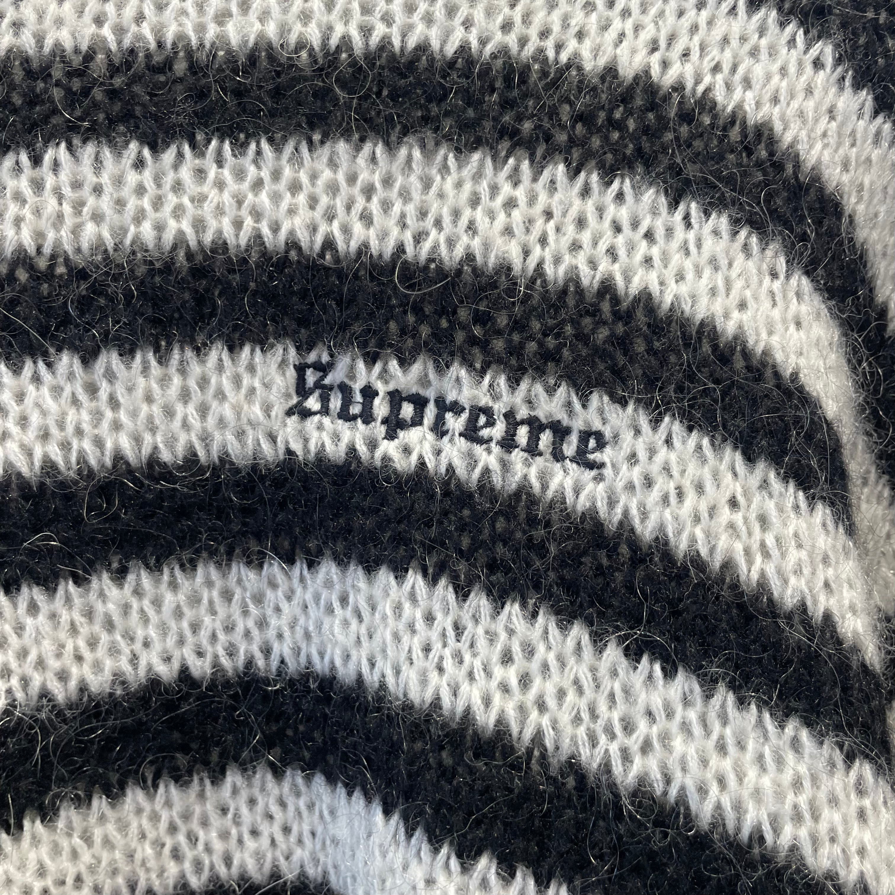 Supreme/Sweater/XL/Stripe/Wool/WHT/Stripe Mohair Sweater view 5