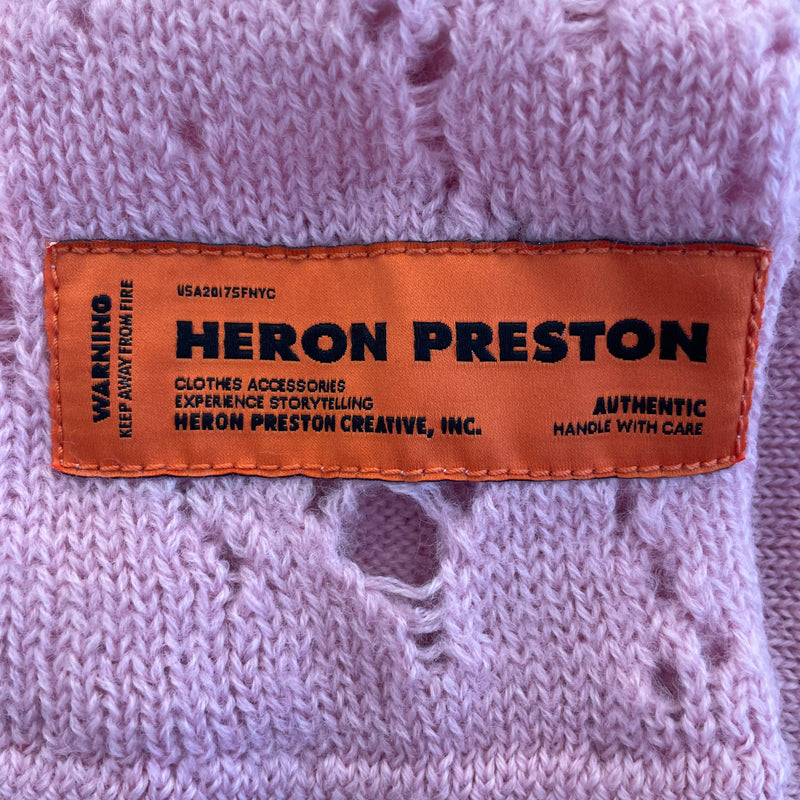 HERON PRESTON/Sweater/Cotton/PNK/