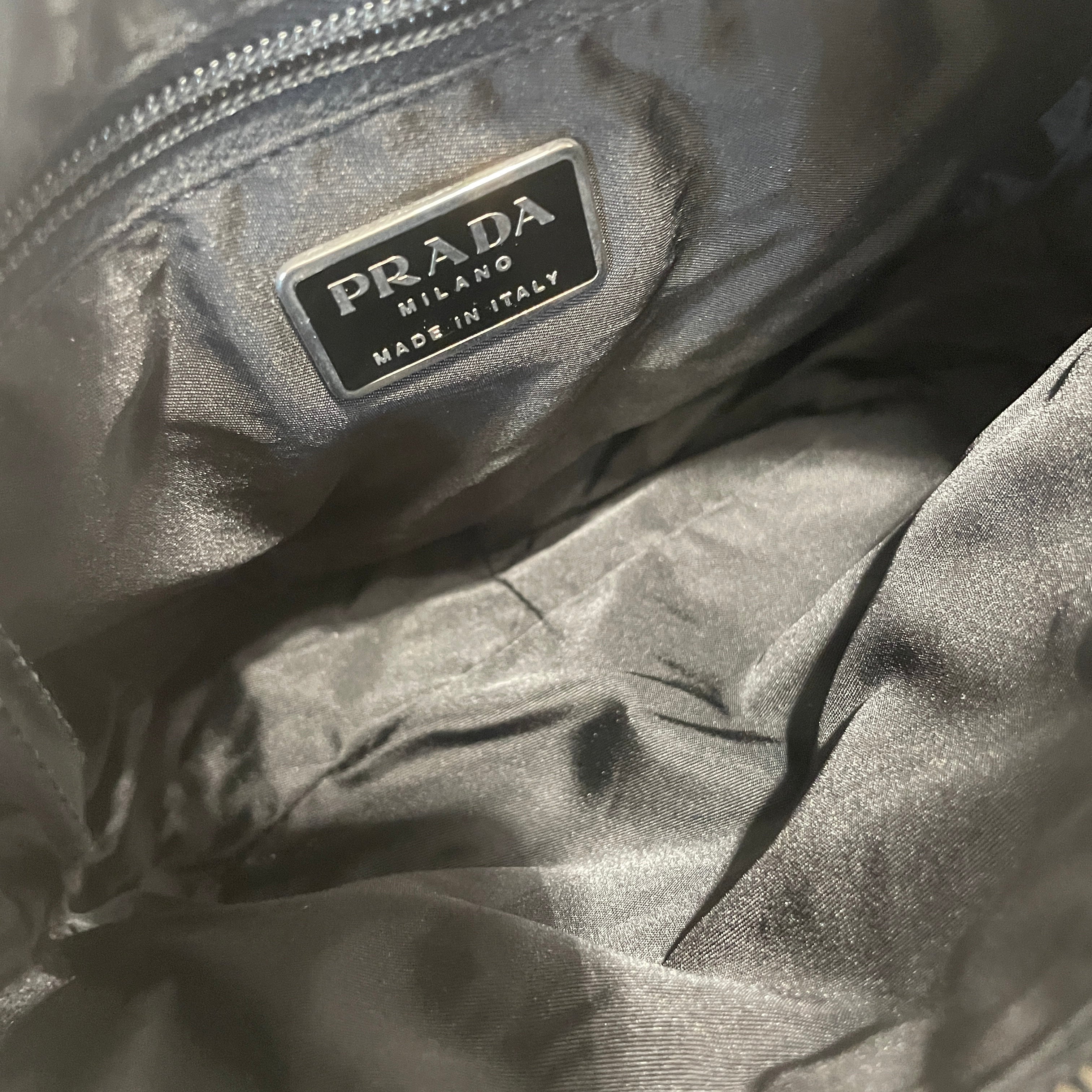 PRADA/Bag/Nylon/BLK/Tessuto view 4