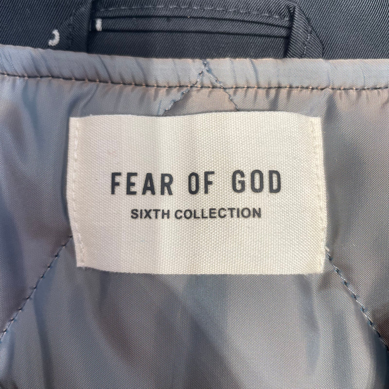 FEAR OF GOD/Jacket/M/Nylon/BLK/All Over Print/