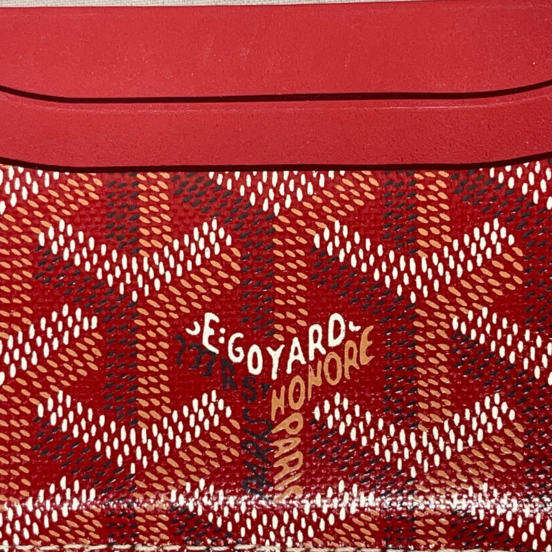 GOYARD/Wallet/All Over Print/Leather/BRD/CARDHOLDER