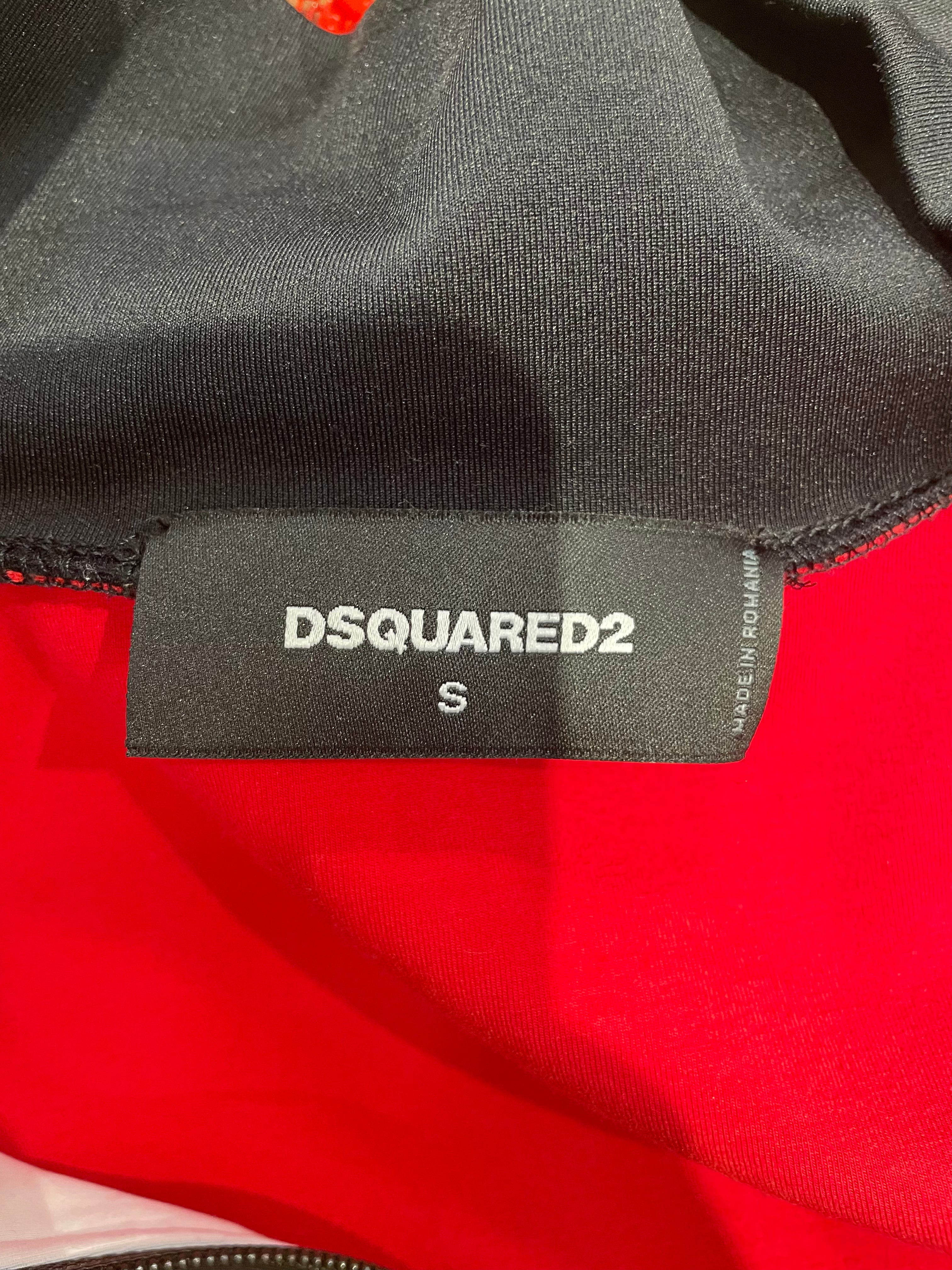 DSQUARED2/Jacket/S/Cotton/MLT/multi color track jacket view 3