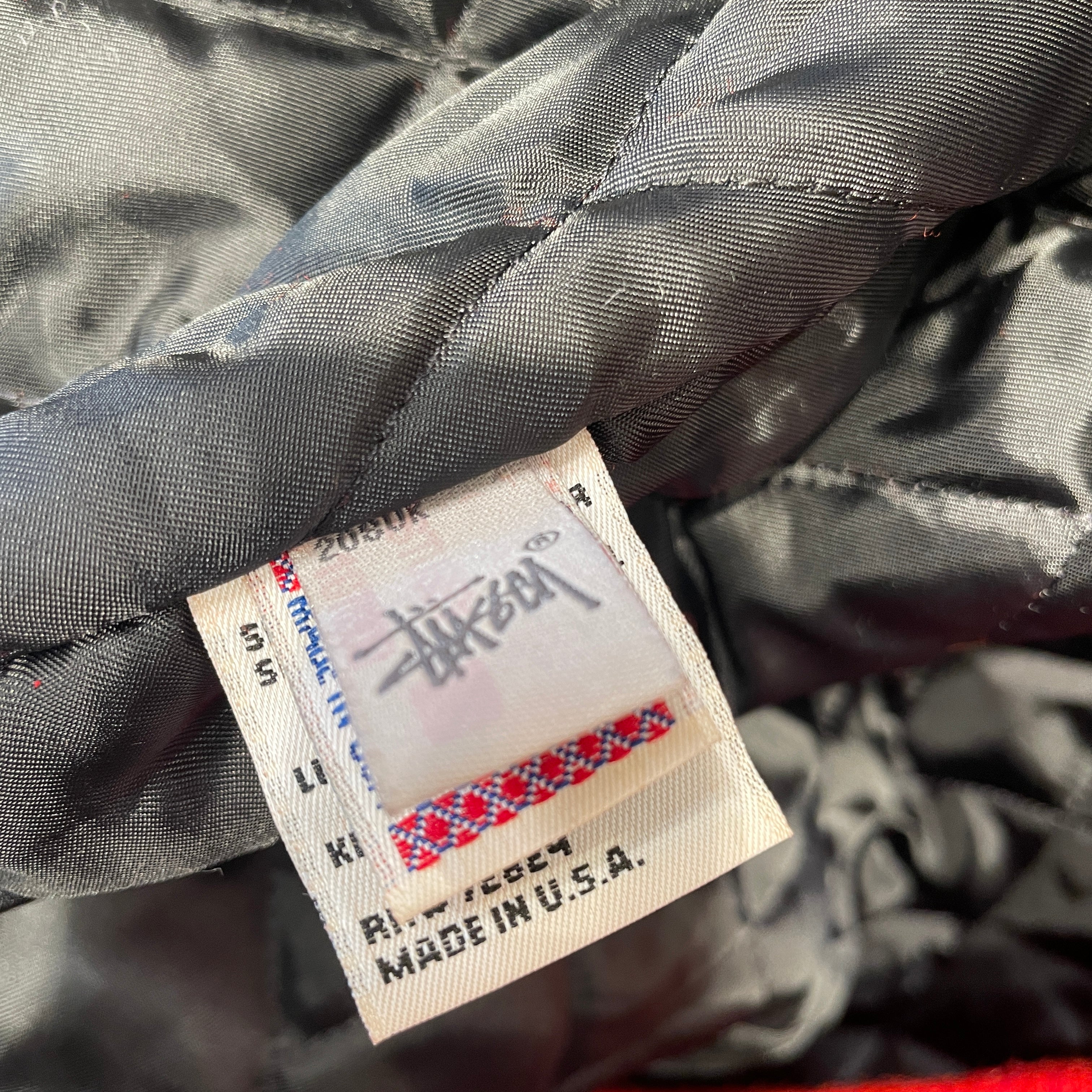STUSSY/Baseball Jkt/M/Wool/RED/2006 25TH ANNIVERSARY VARSITY view 5