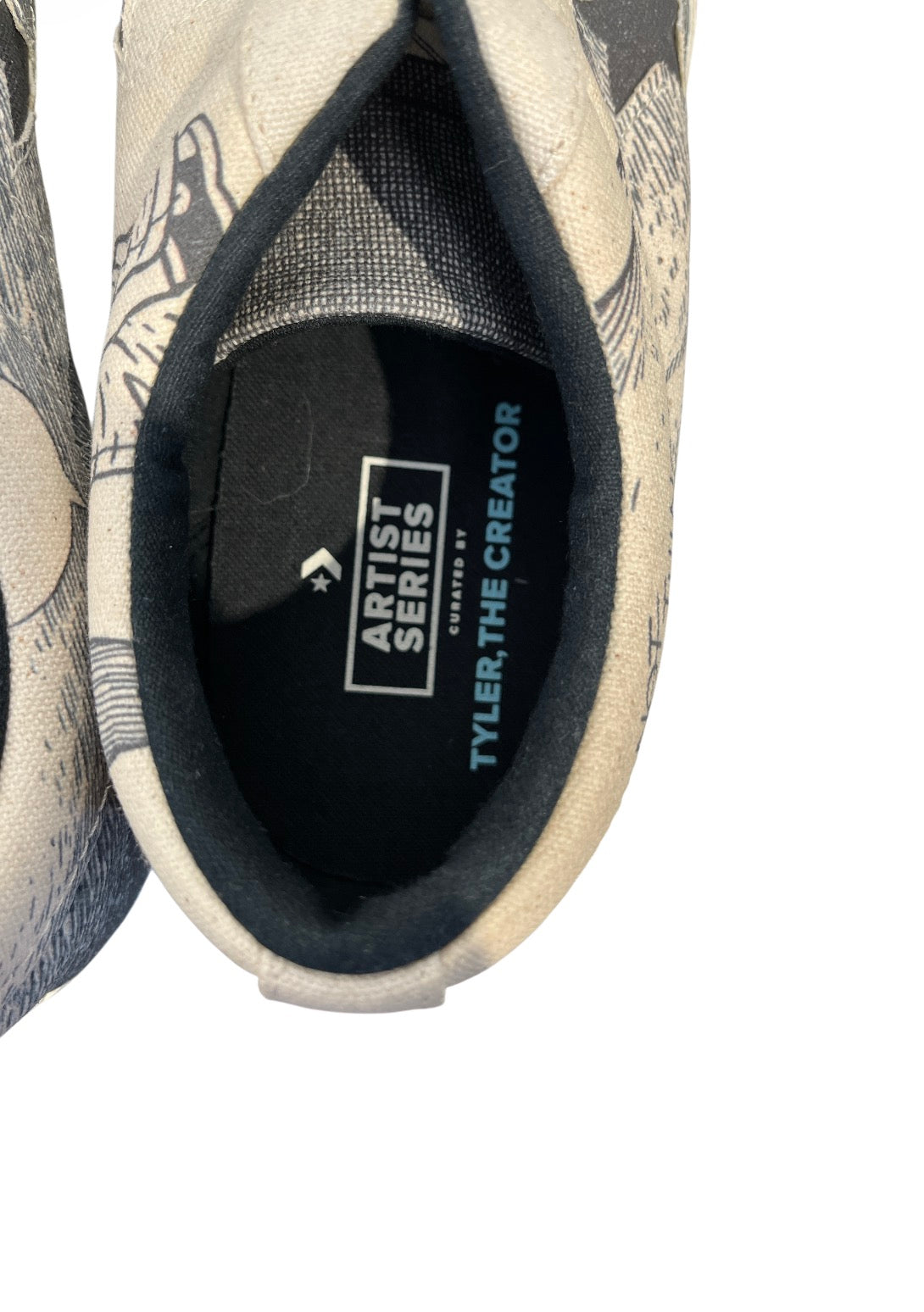CONVERSE/Low-Sneakers/US 11.5/Graphic/WHT/ONE STAR TYLER THE CREATOR view 3