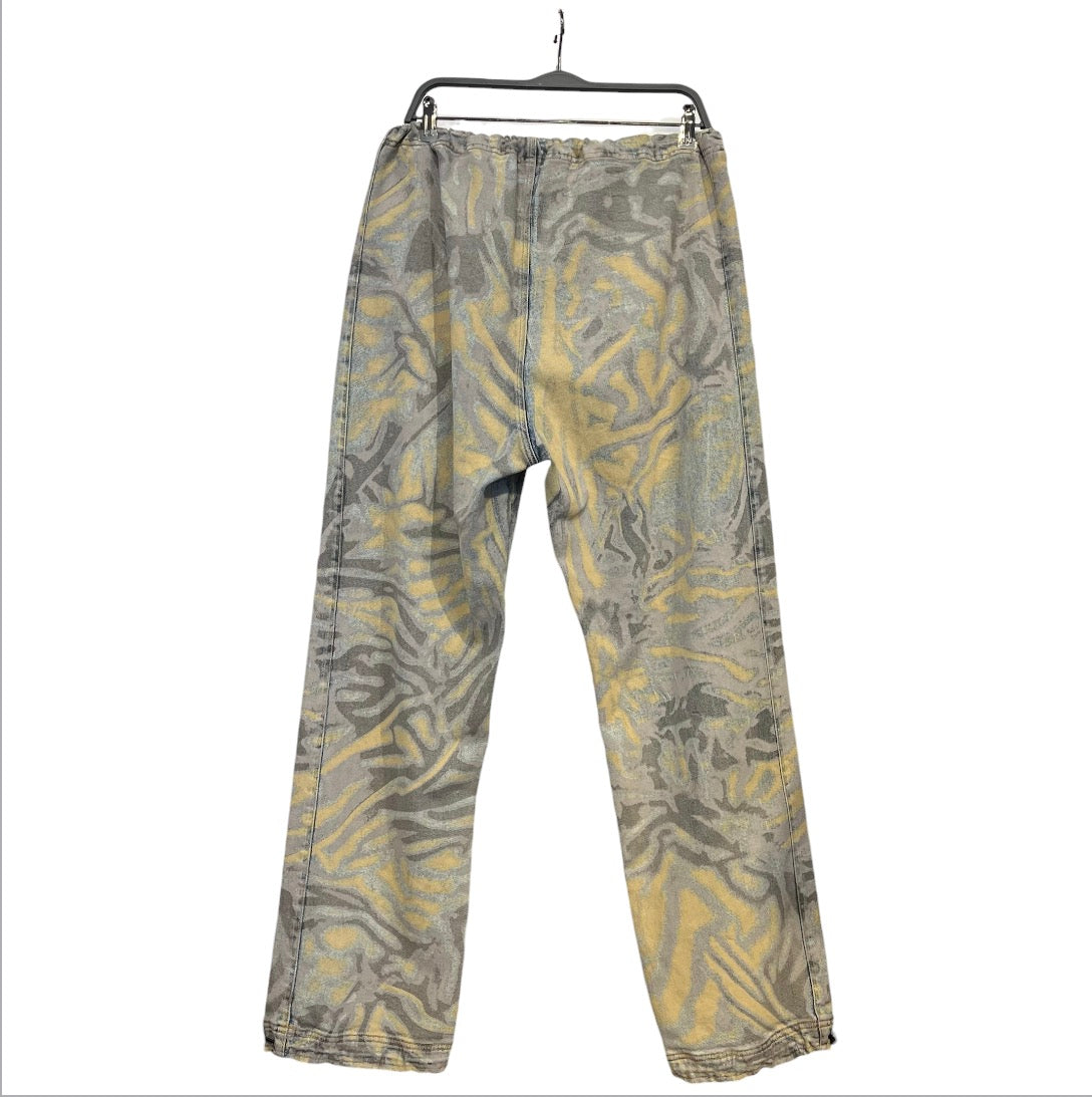 DIESEL/Pants/L/Denim/BLU/All Over Print/YELLOW/PURP ALL OVER PRINT view 2