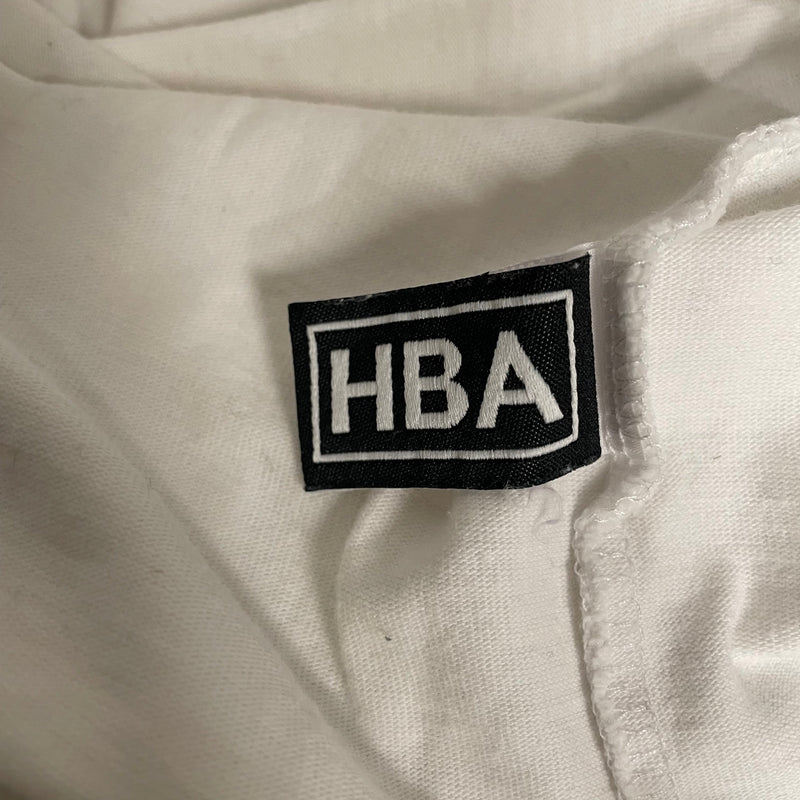 HOOD BY AIR./LS T-Shirt/XXL/Cotton/WHT/HOOD 0  69  0 HBA WRITING