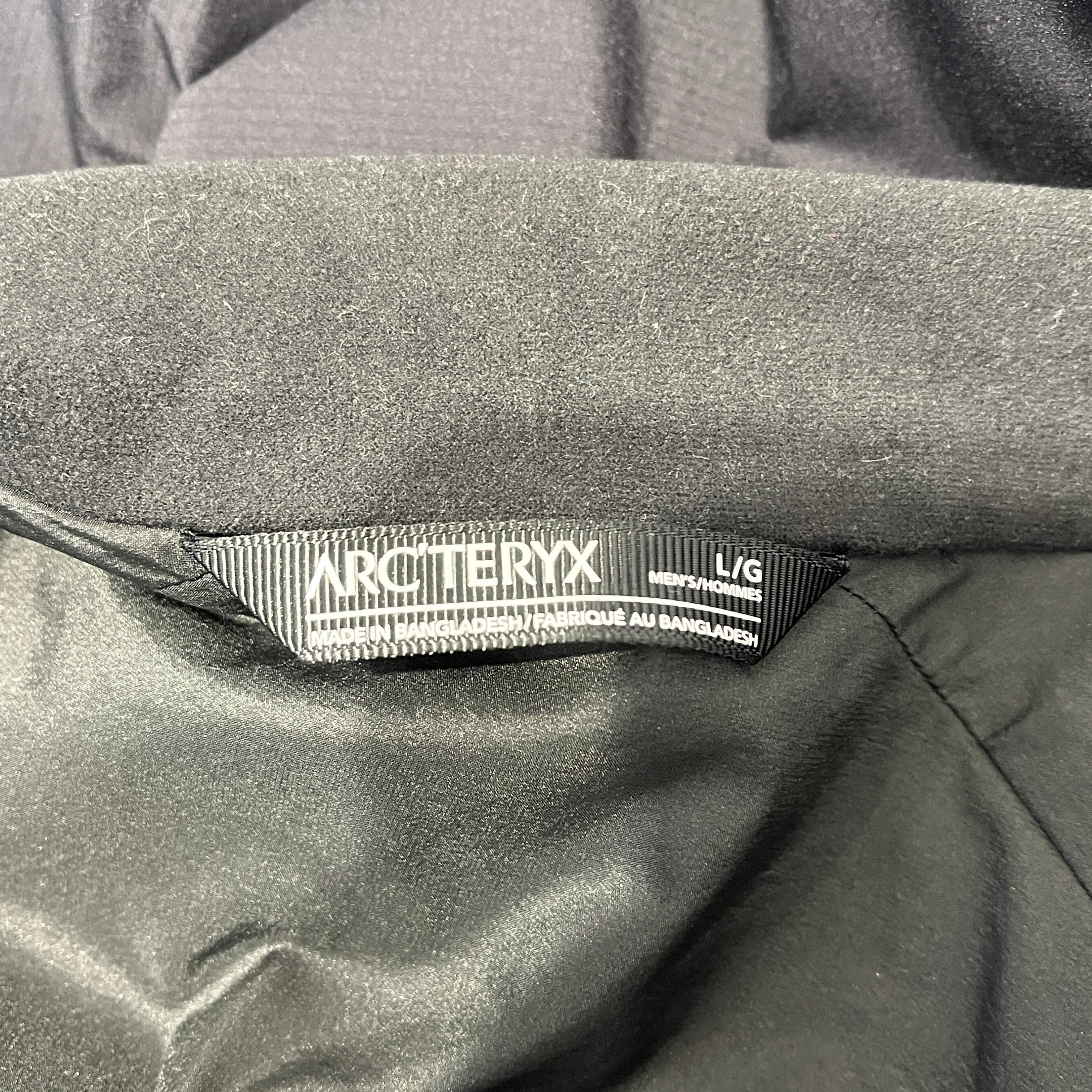 ARC'TERYX/Jacket/L/Nylon/BLK/Atom Lt Jacket view 3