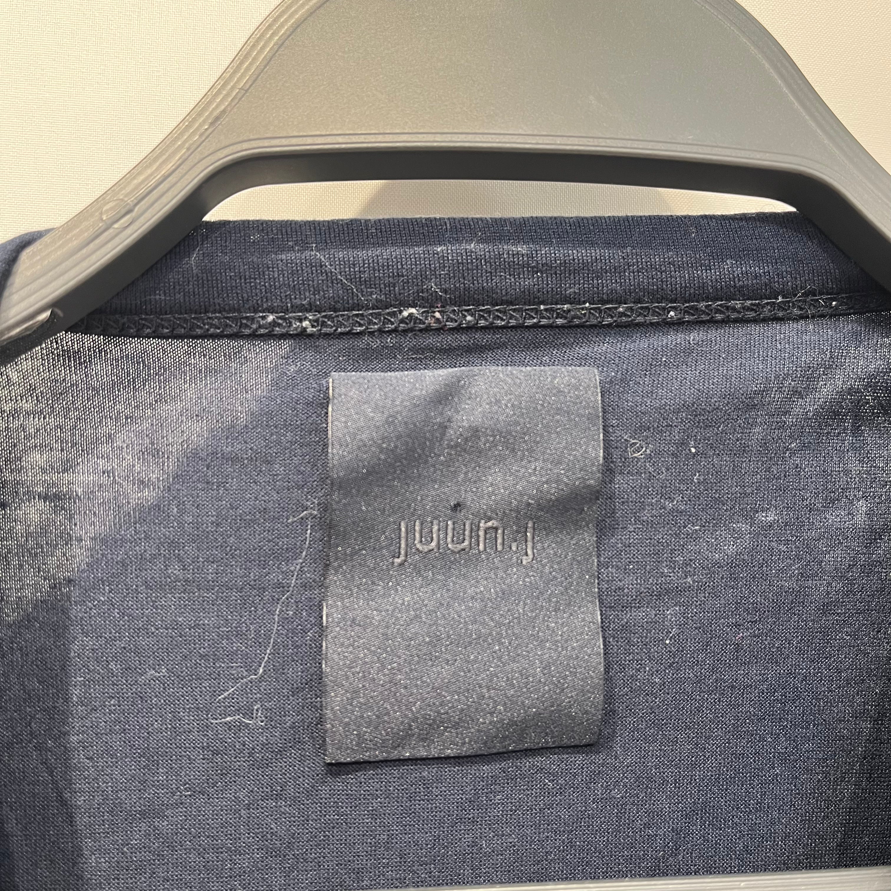 Juun.J/T-Shirt/48/Cotton/NVY/All Over Print/YOUTH GEO MARBLE METALLIC view 3